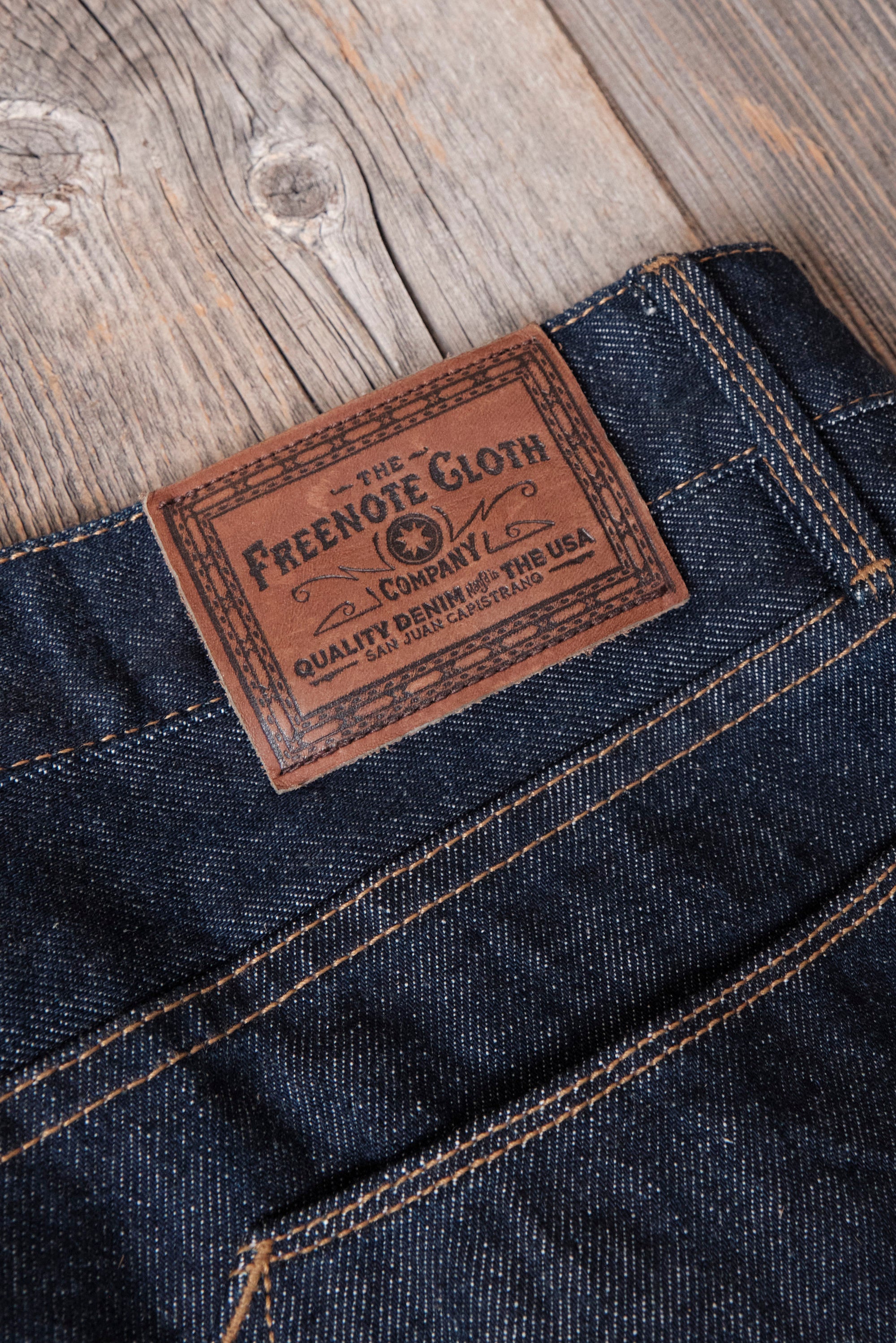 Portola 15 Ounce Rinsed Denim