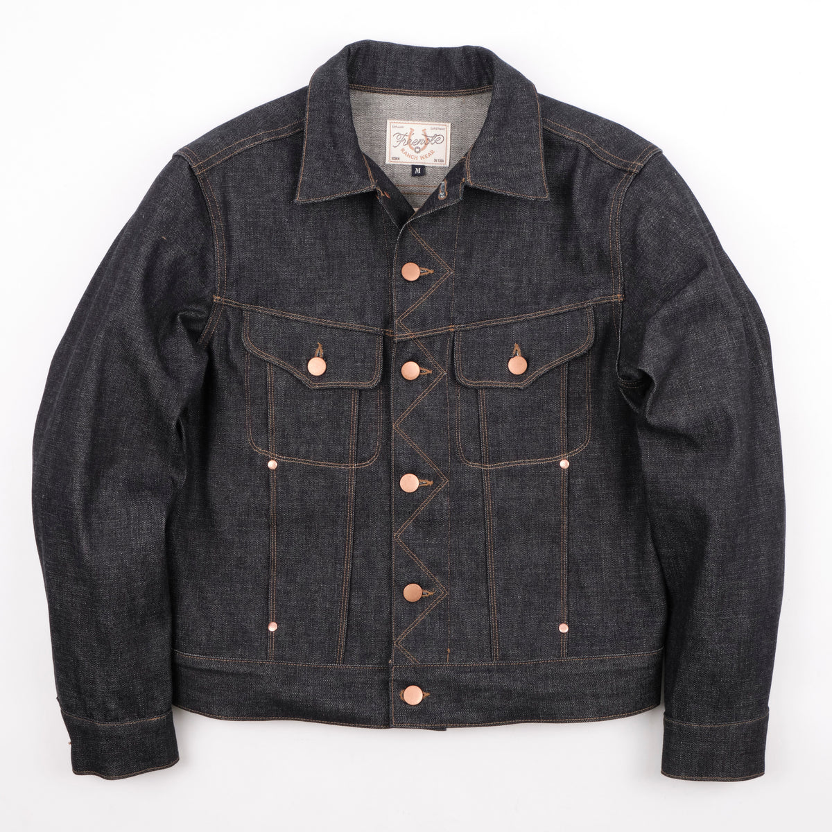 ballsy brothers damage denim jacket High Low | Broken Twill