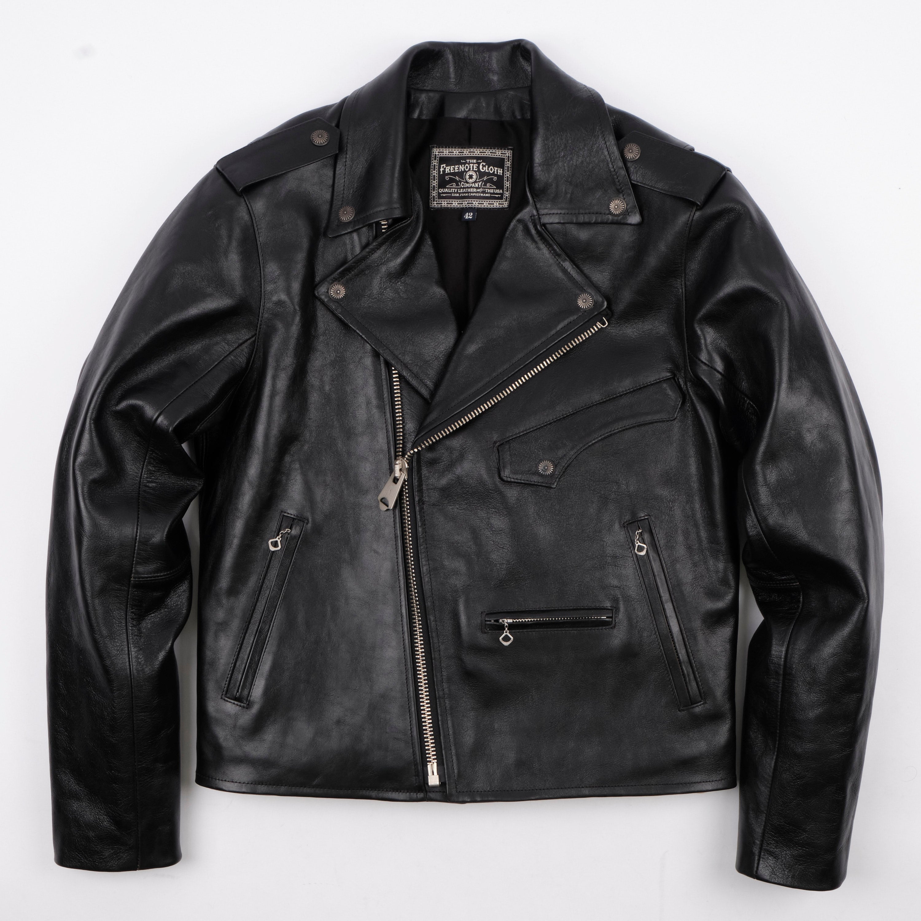 Mooch Moto Jacket Maryam Tannery Black Magic Horsehide