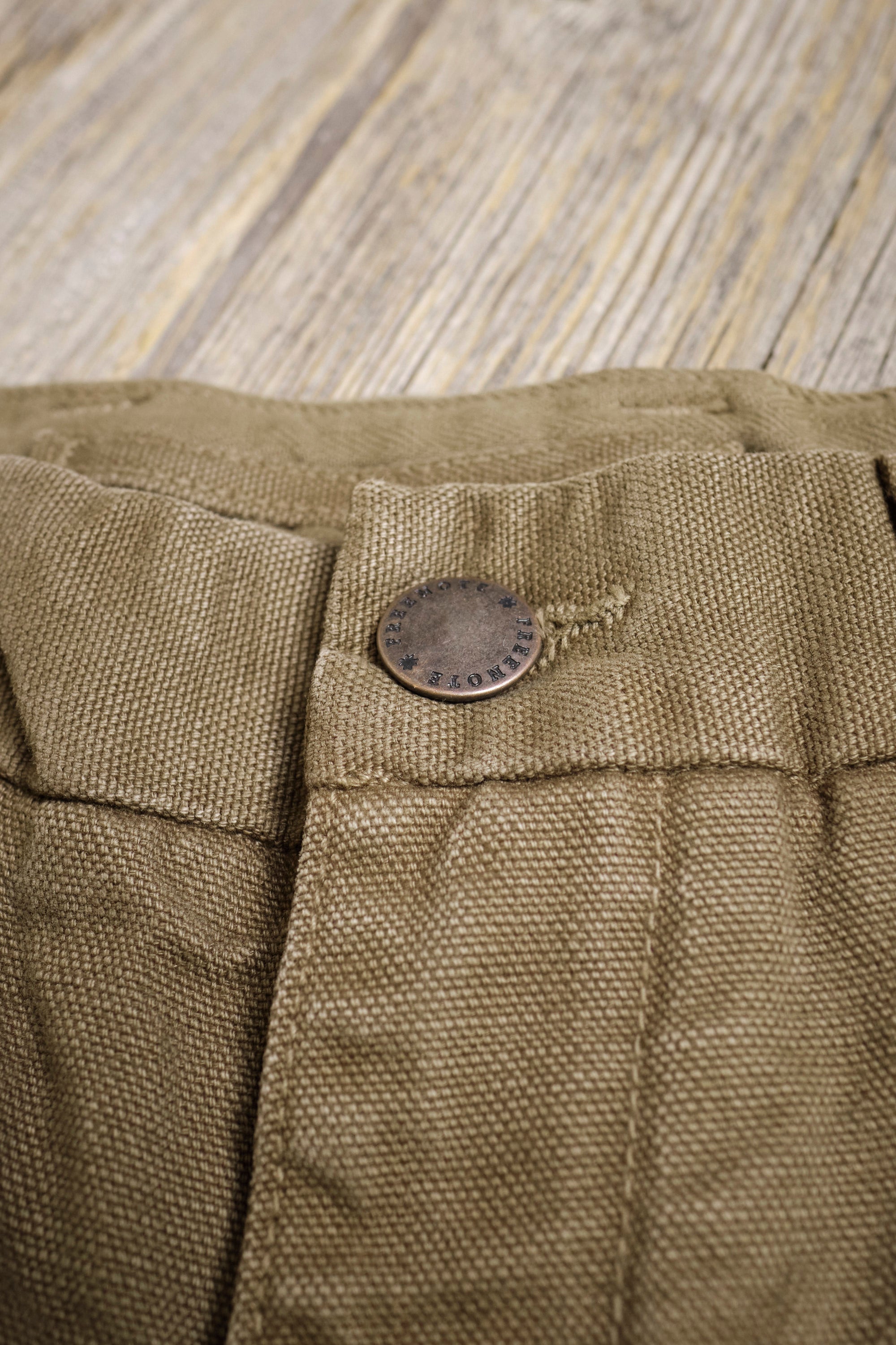 Deck Pant 14 Ounce Slub Army