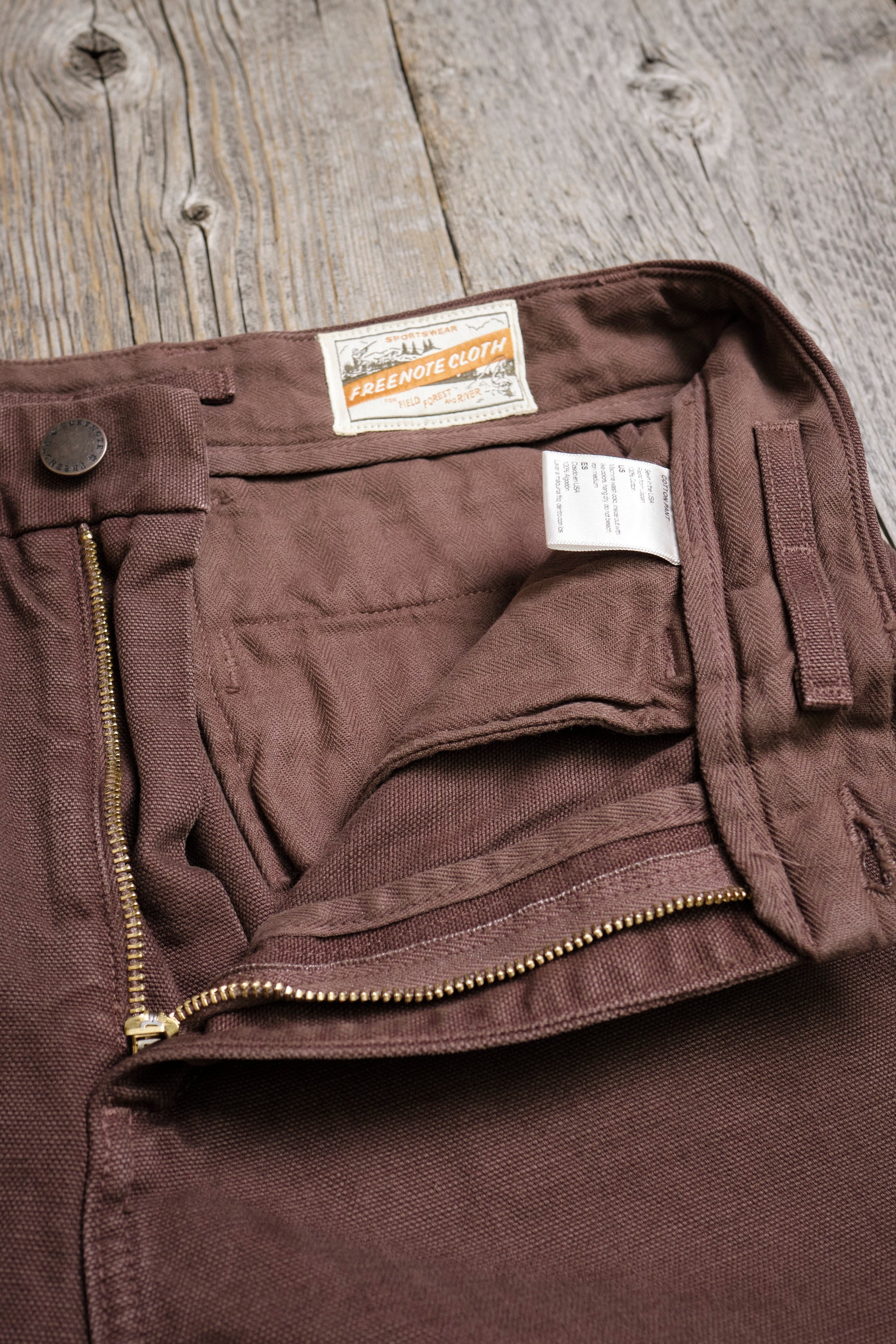 Deck Pant 14 Ounce Slub Bark