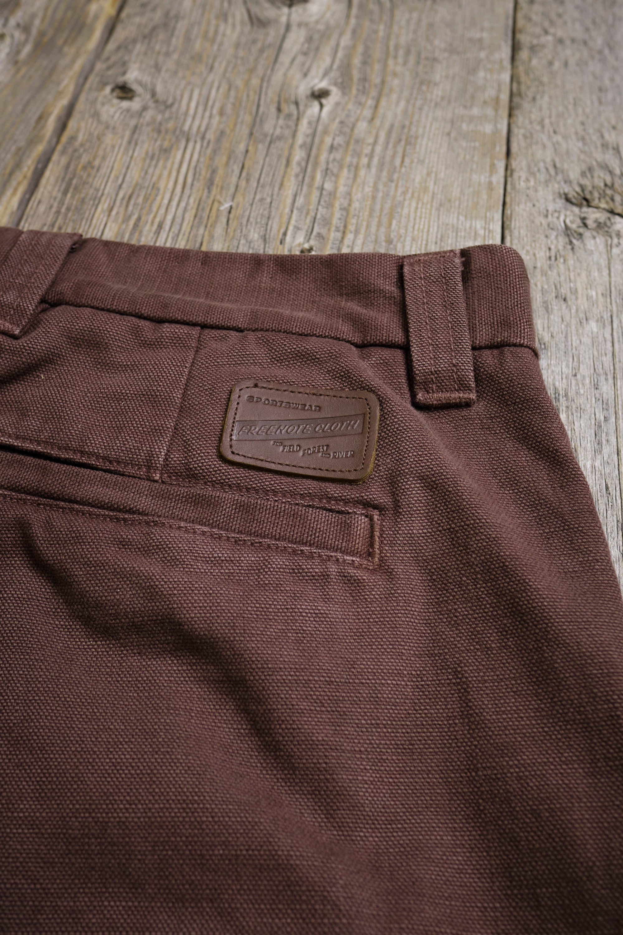 Deck Pant 14 Ounce Slub Bark