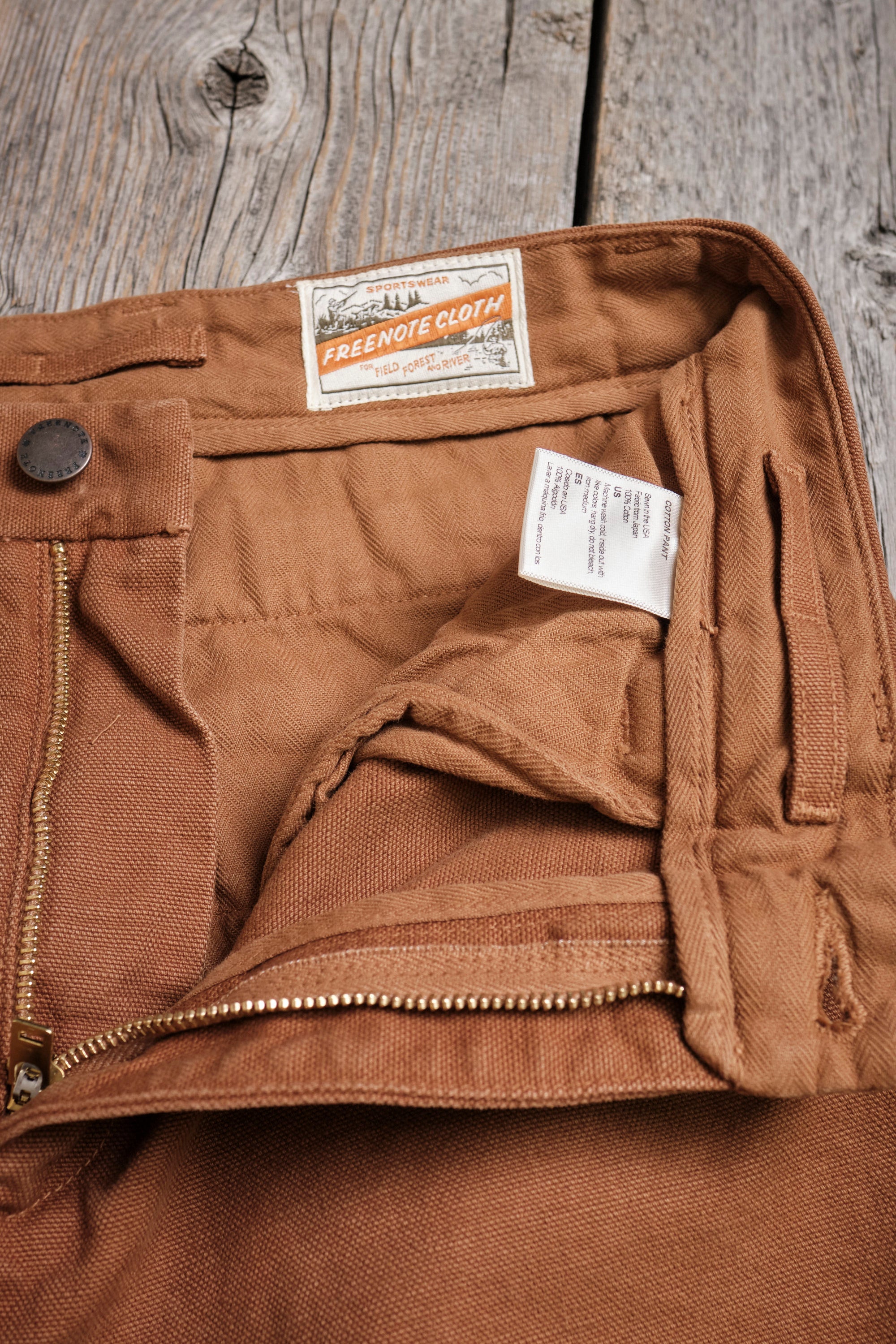 Deck Pant | 14 Ounce Slub Rust