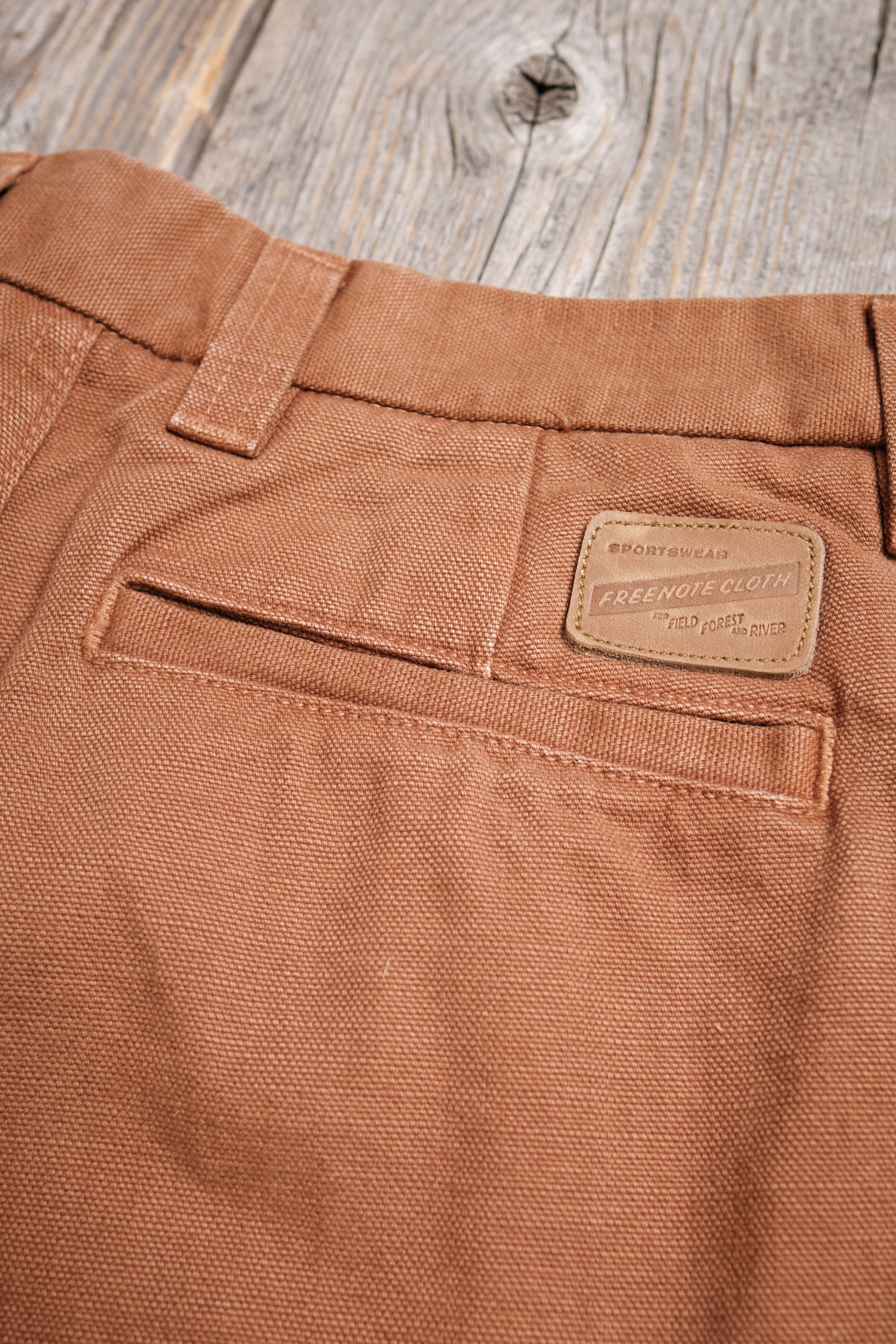 Deck Pant 14 Ounce Slub Rust