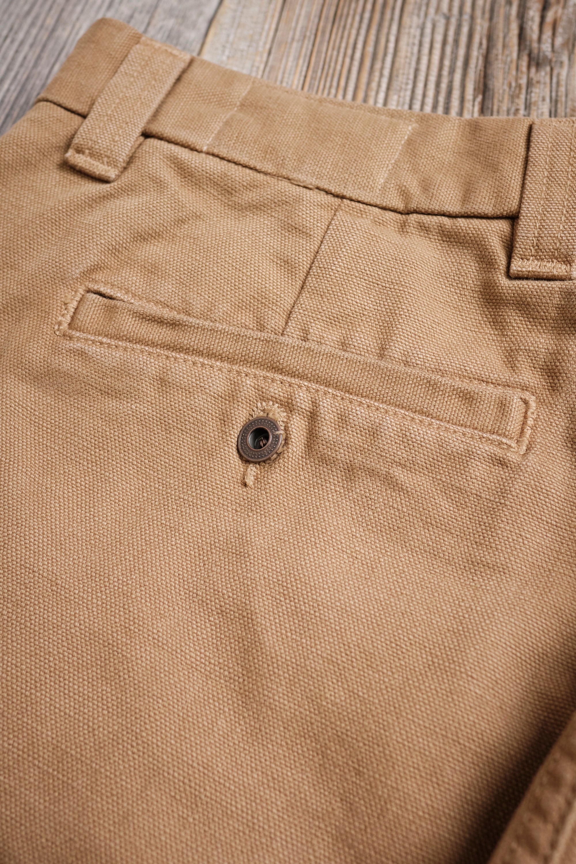 Deck Pant 14 Ounce Slub Tan