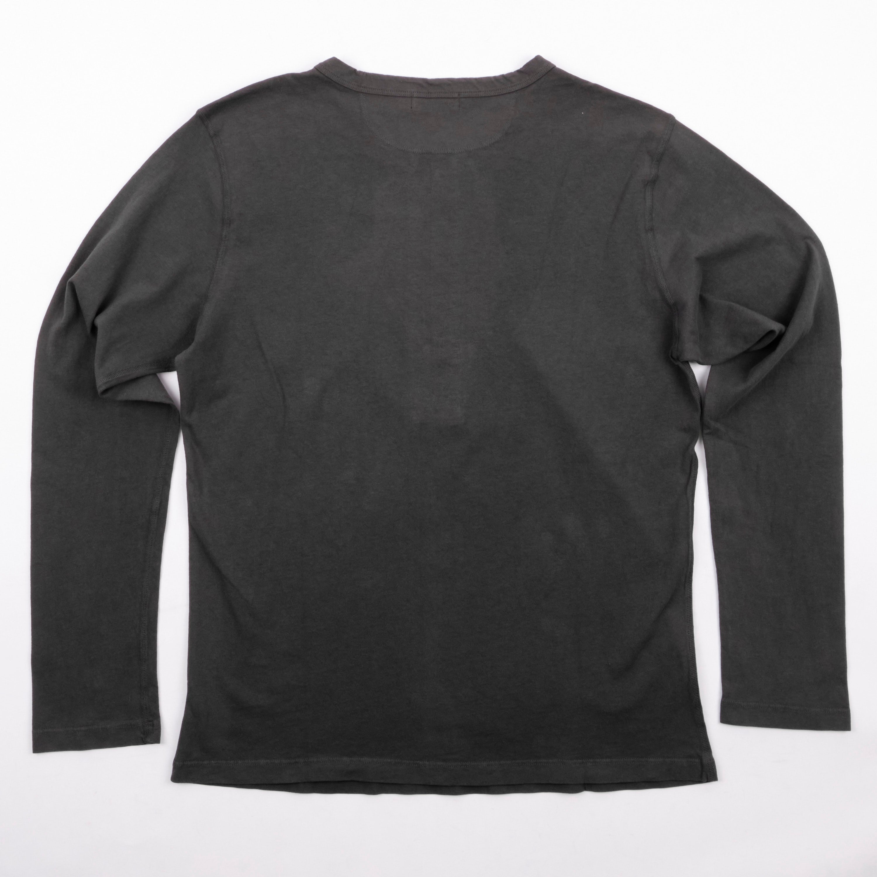 9 Ounce Henley L/S Midnight