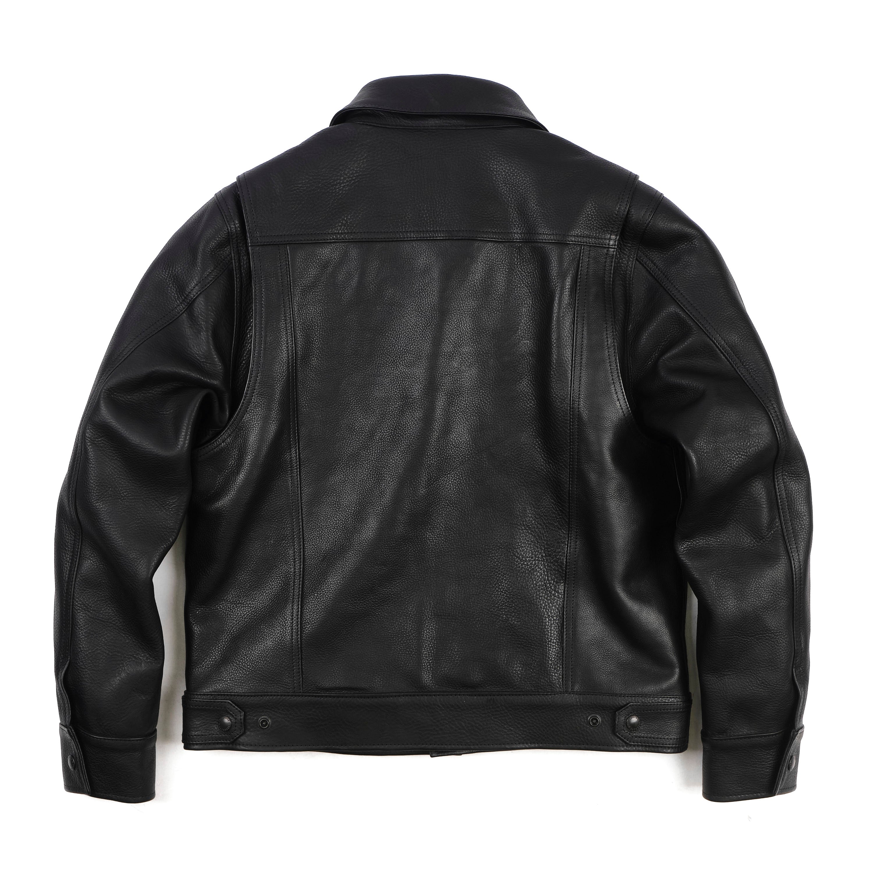 Riders Jacket | Black Steerhide