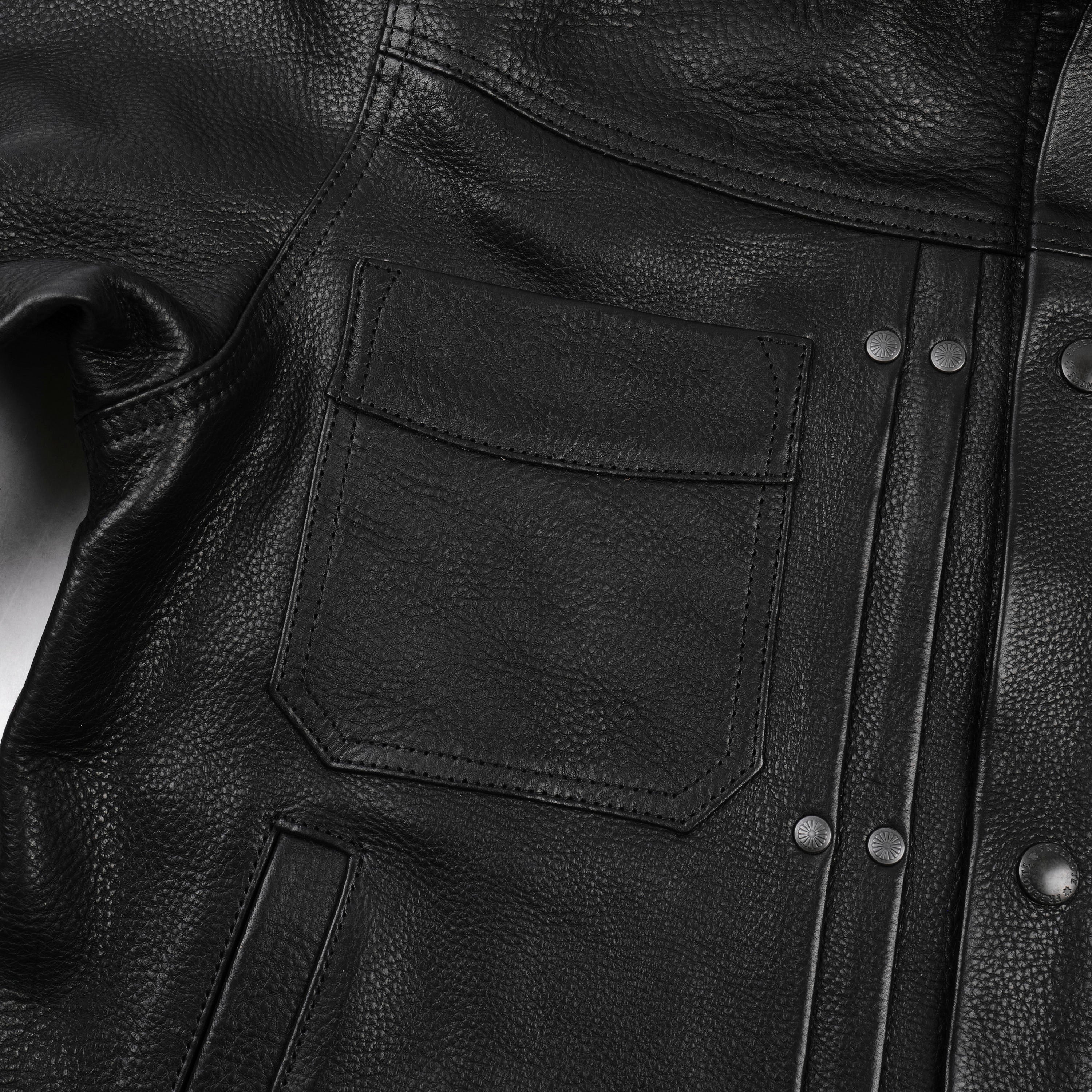 Riders Jacket | Black Steerhide