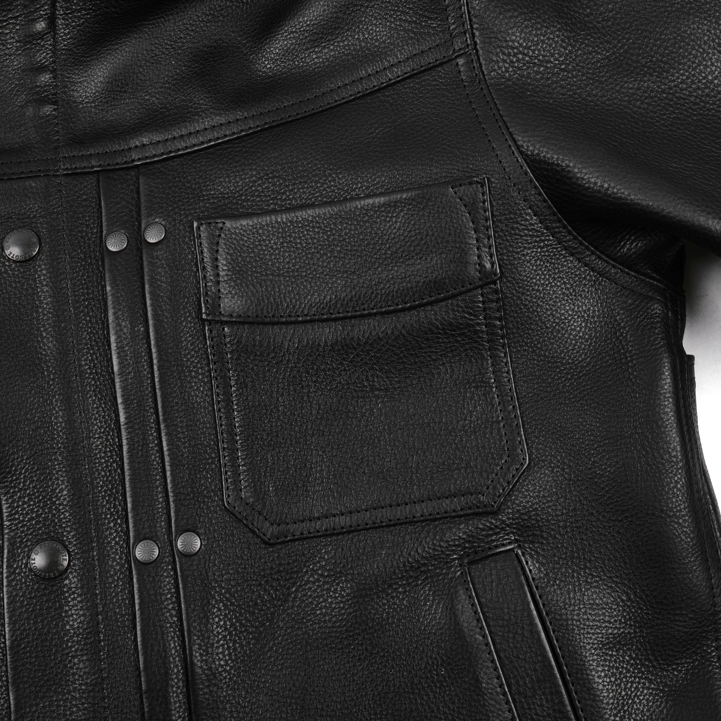 Riders Jacket | Black Steerhide