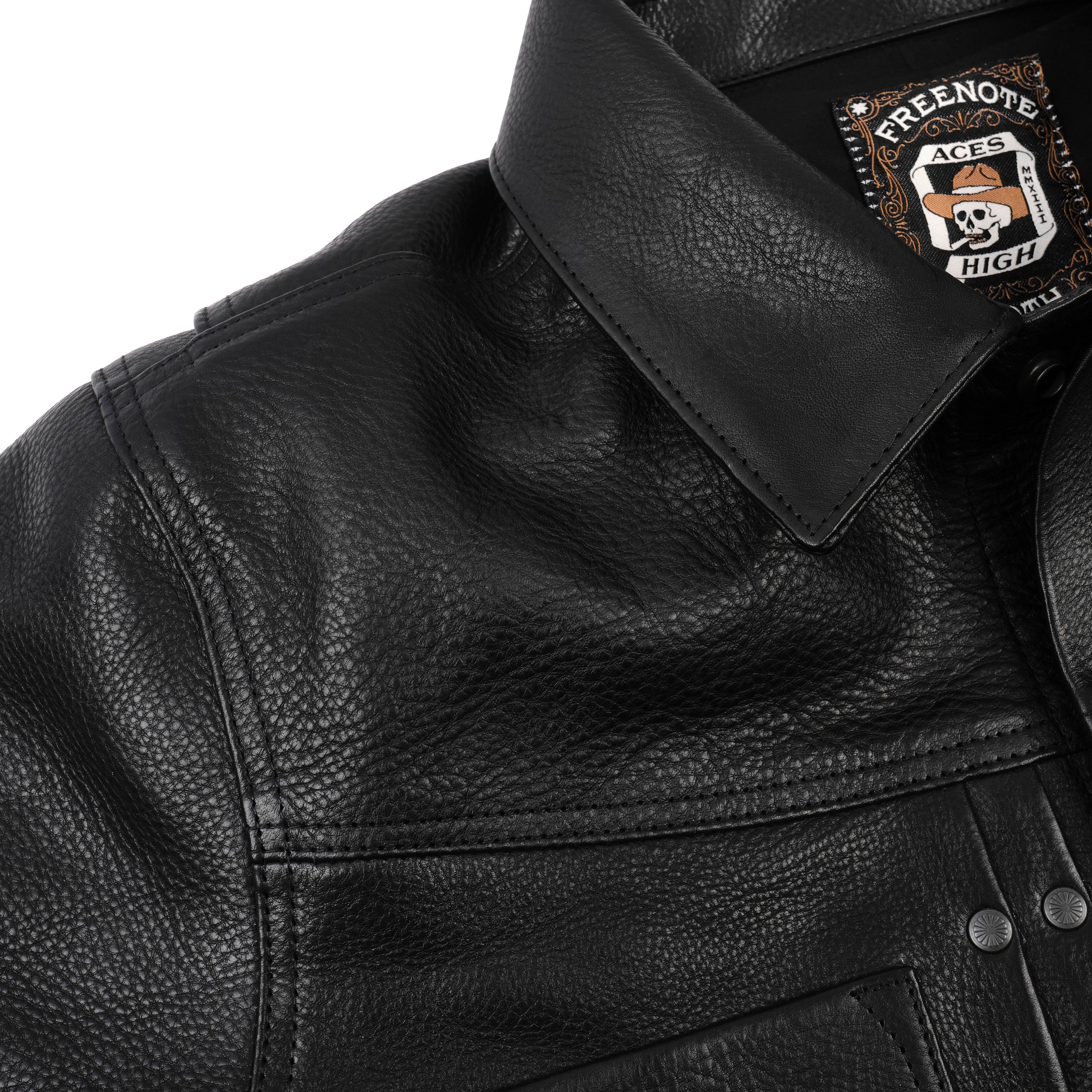 Riders Jacket | Black Steerhide