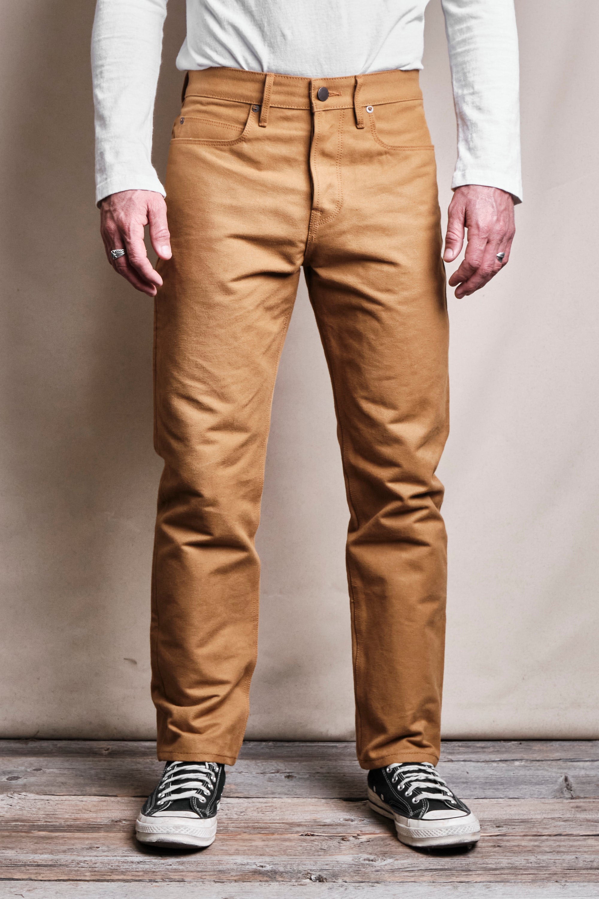パンツ SORTE LIGHT PEACHED COTTON chestnut Portola Classic Taper | 15 Ounce Duck Canvas