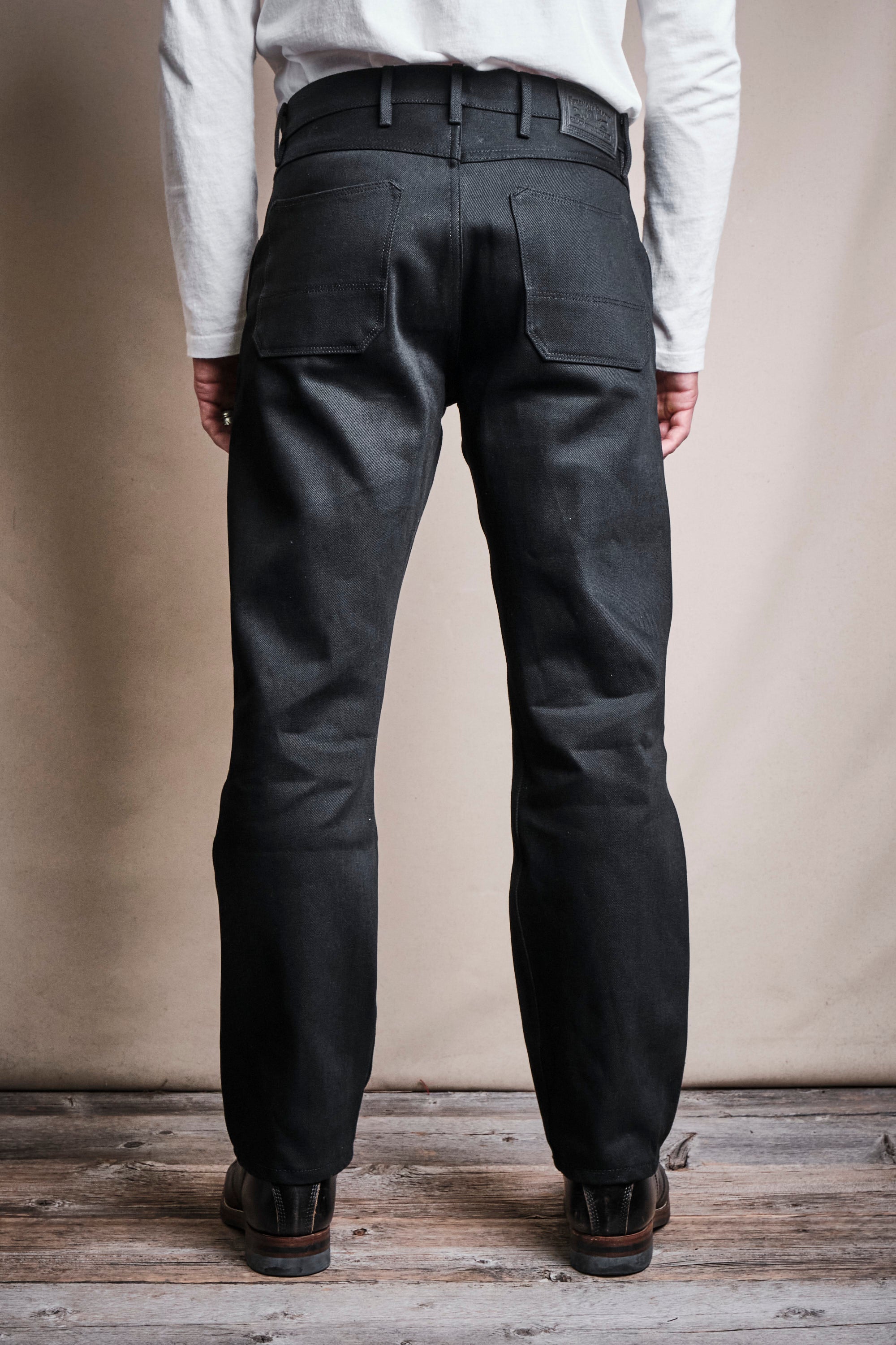 Wilkes Western 15.75 Ounce Black Denim