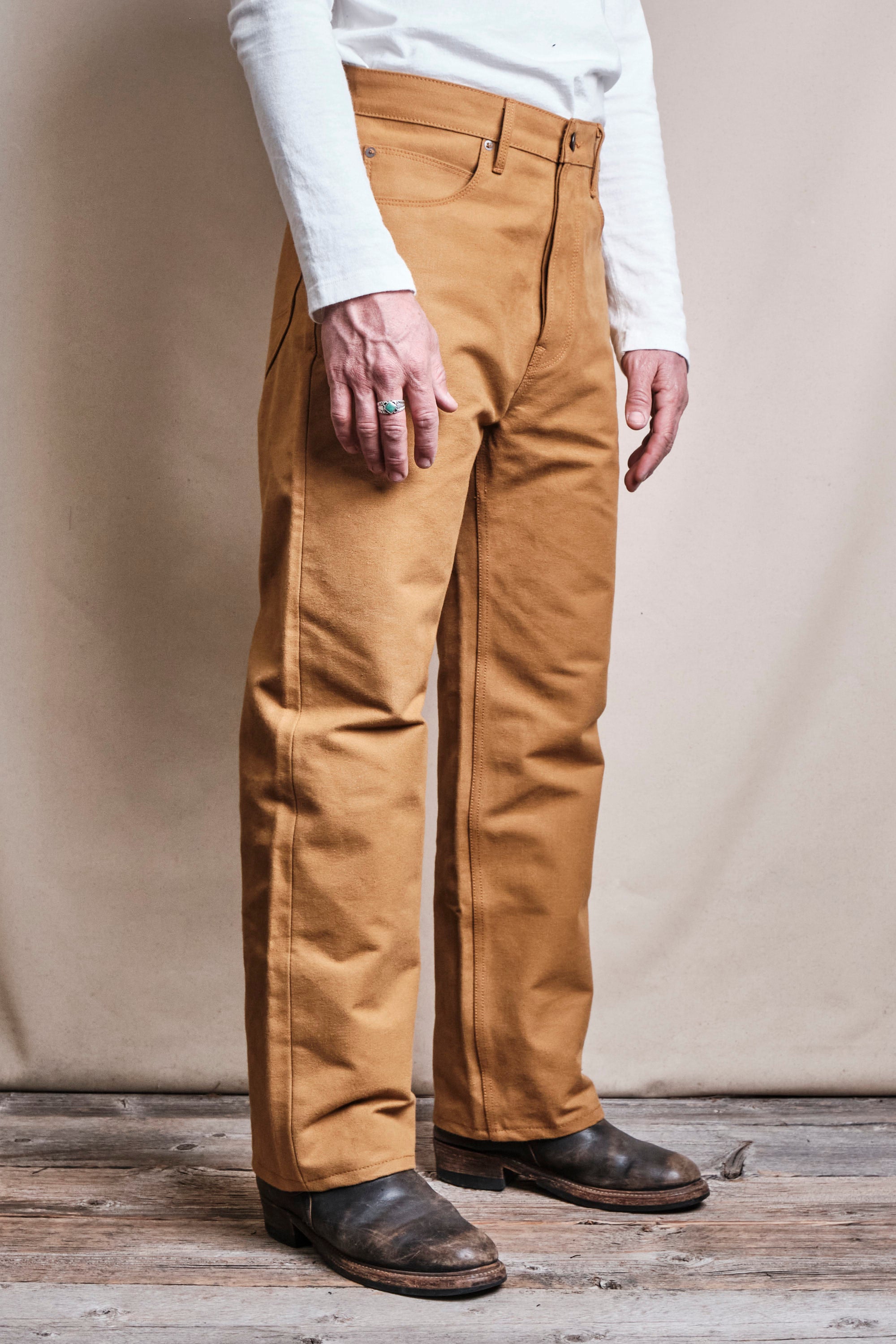 Modesto Straight | 15 Ounce Duck Canvas