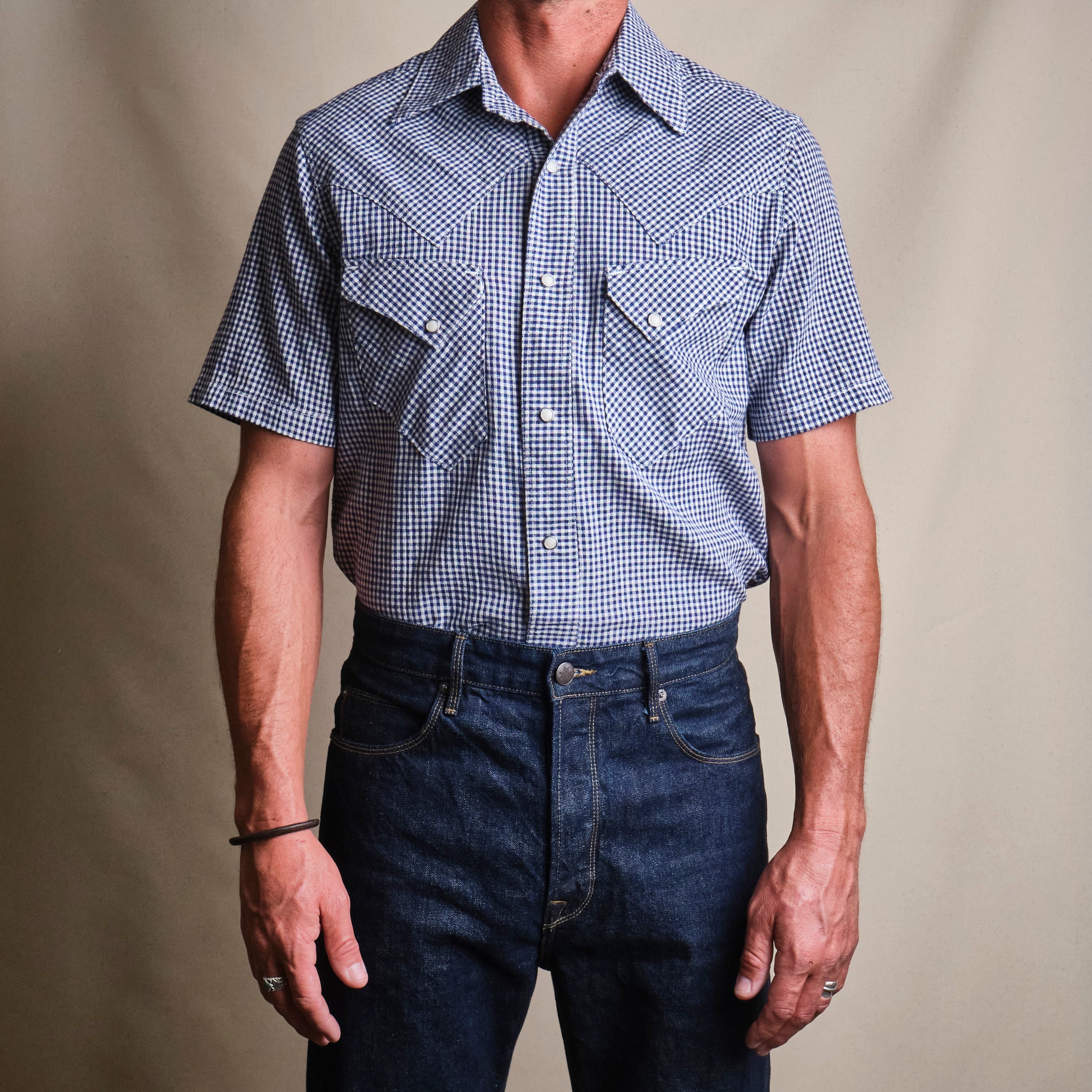 Northfork SS 6 Ounce Blue Gingham