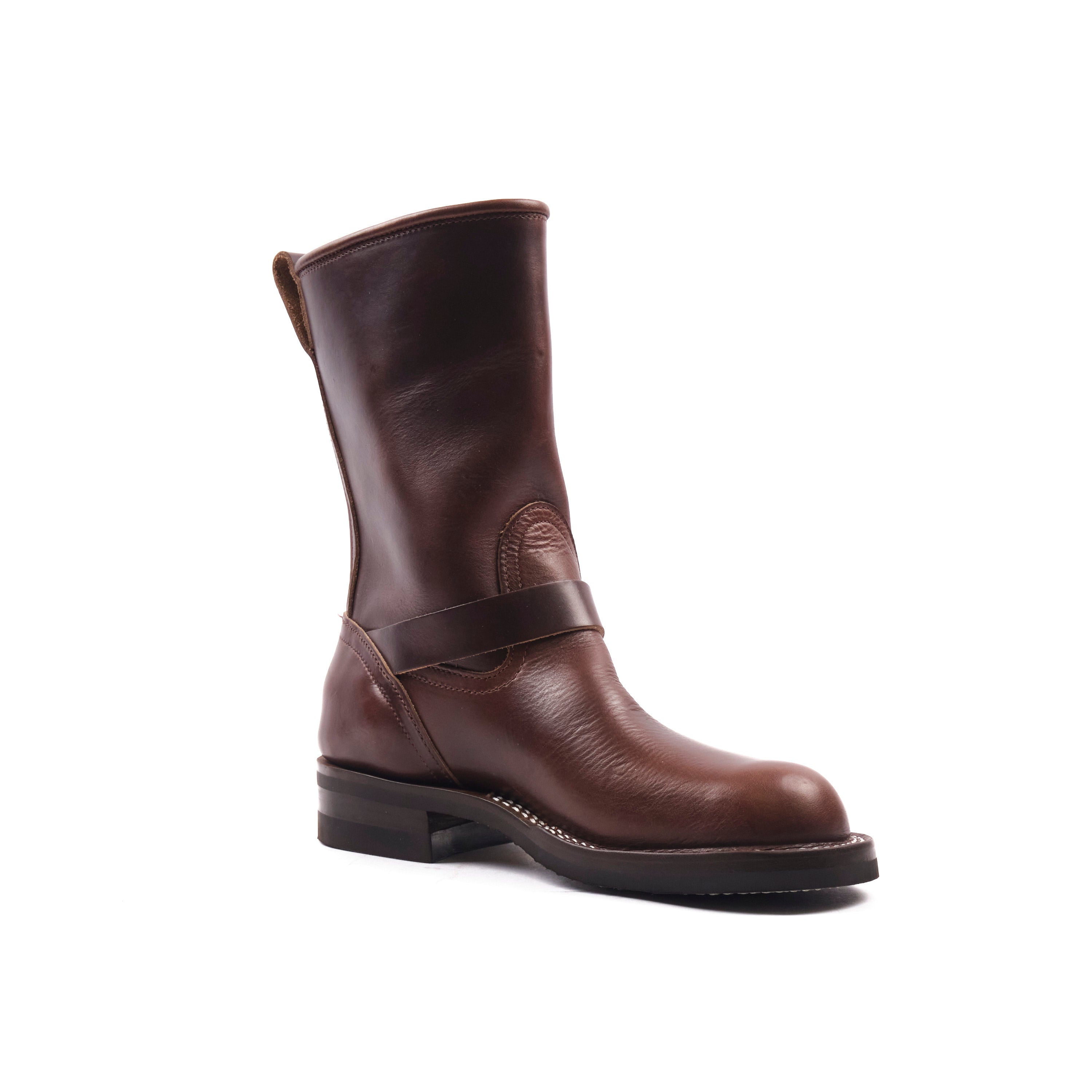 NICKS BOOTS ニックスブーツ　ブラウンスエード　US 8 Eワイズ Nicks Boots Brakeman | Horween Brown Chromexcel