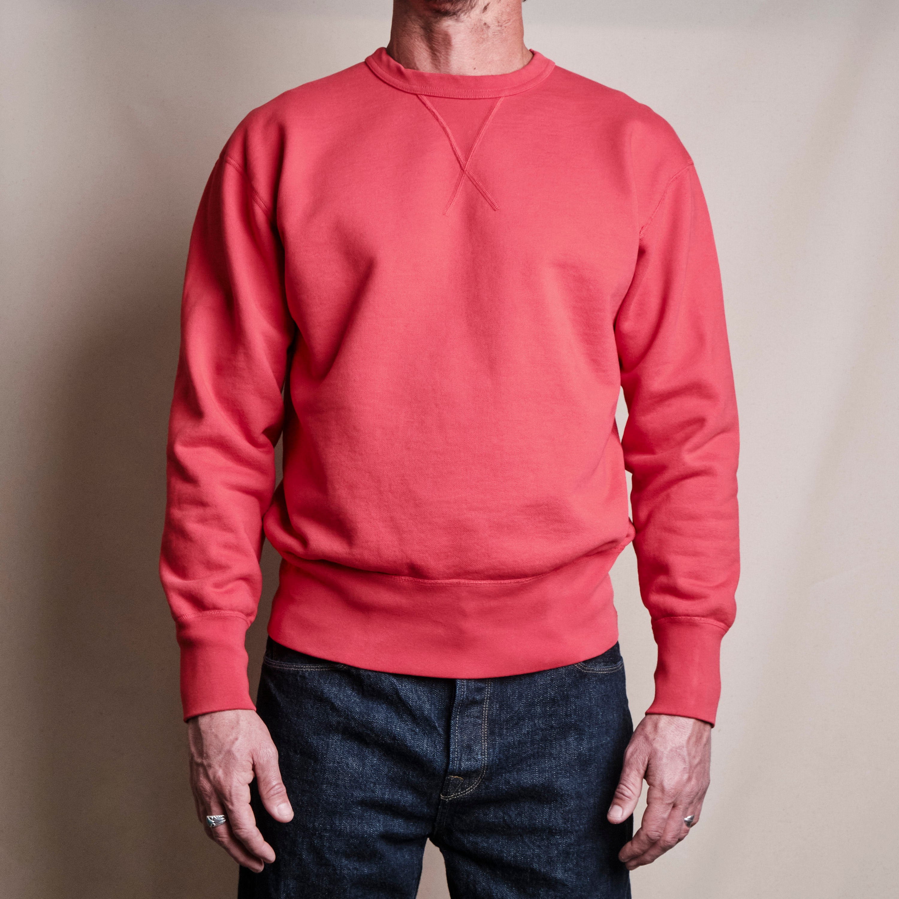 DECK SWEATSHIRT VINTAGE RED
