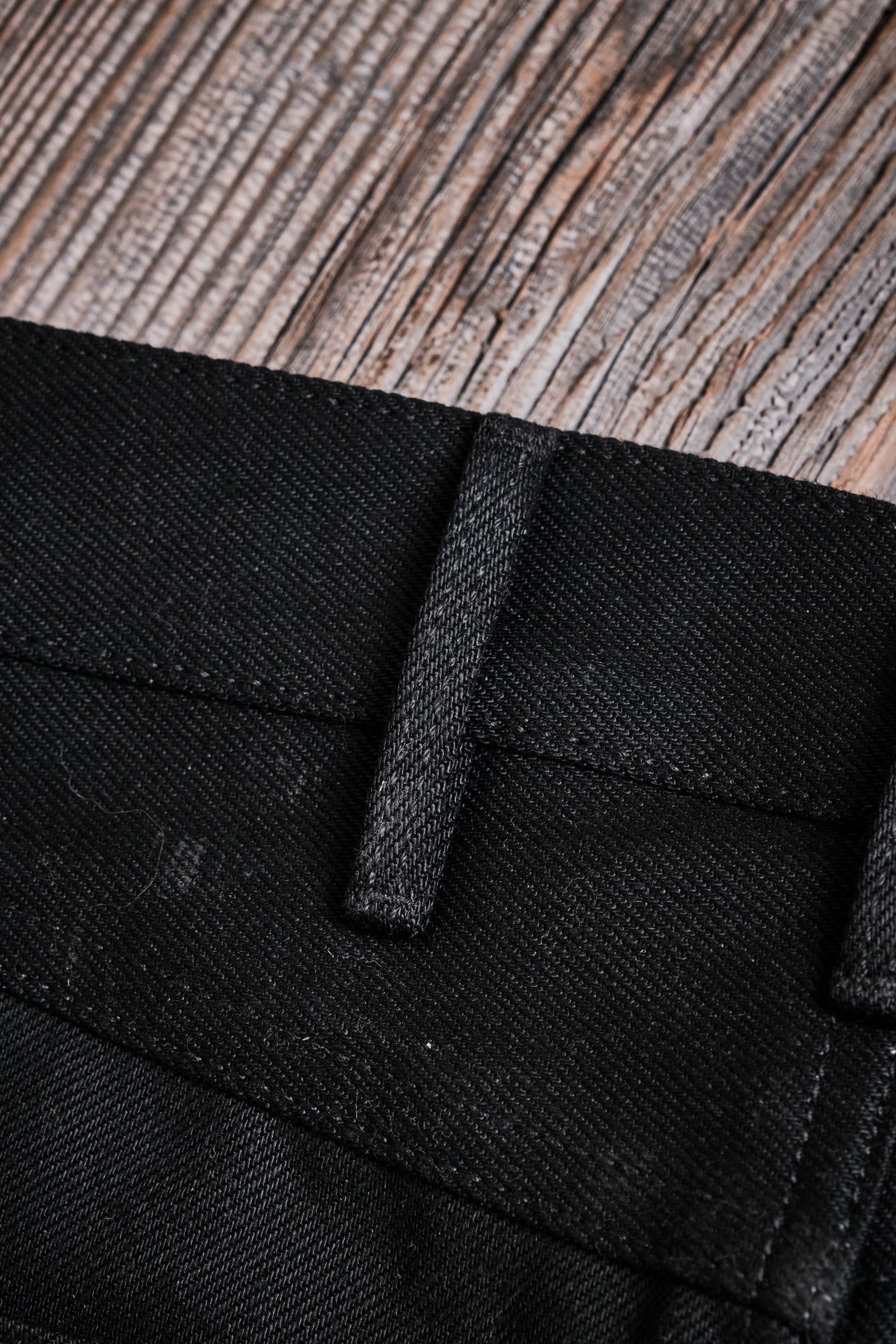 Wilkes Western 15.75 Ounce Black Denim