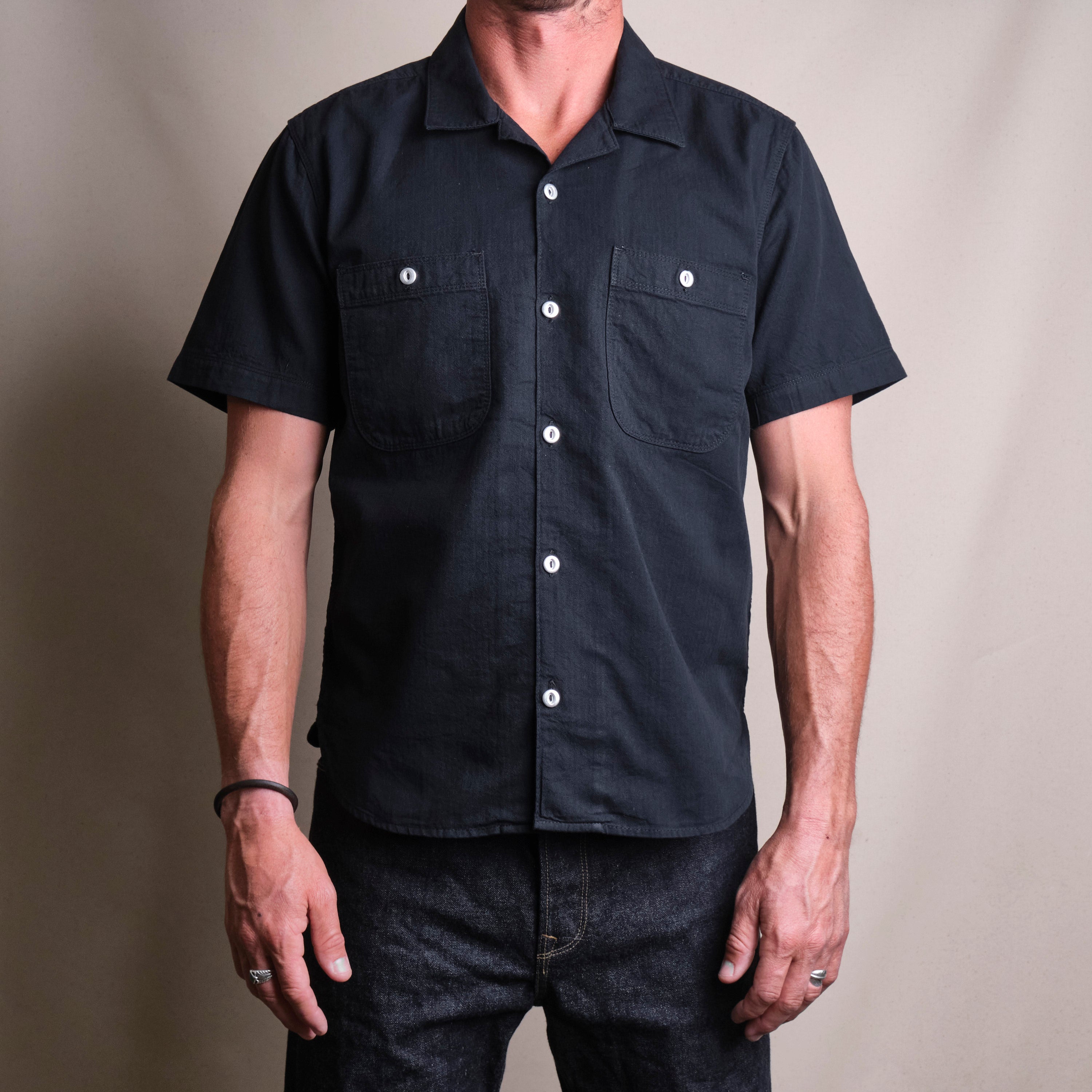 Dayton | Black Herringbone