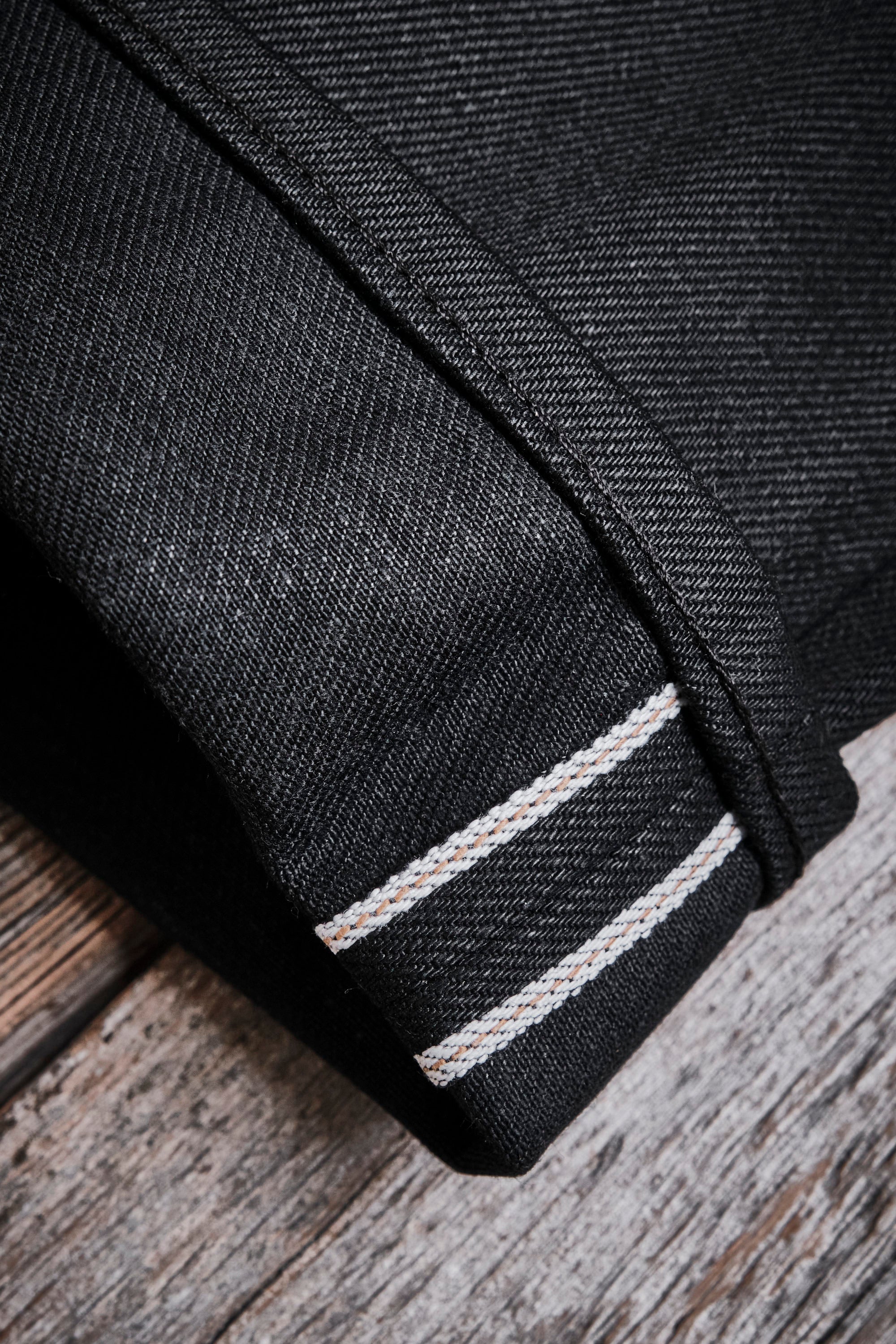 Modesto Straight | 15.75 Ounce Black Denim