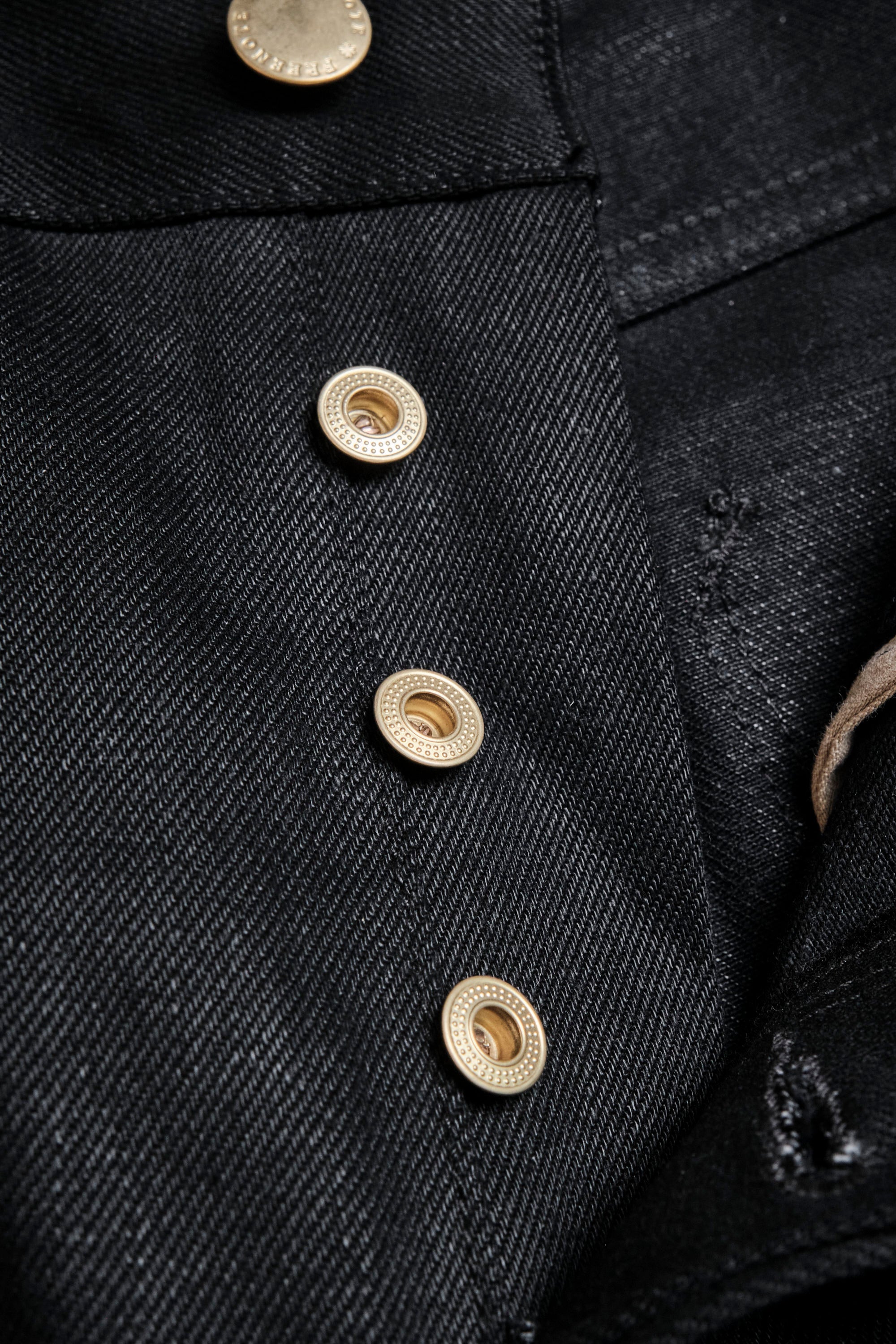 Modesto Straight | 15.75 Ounce Black Denim