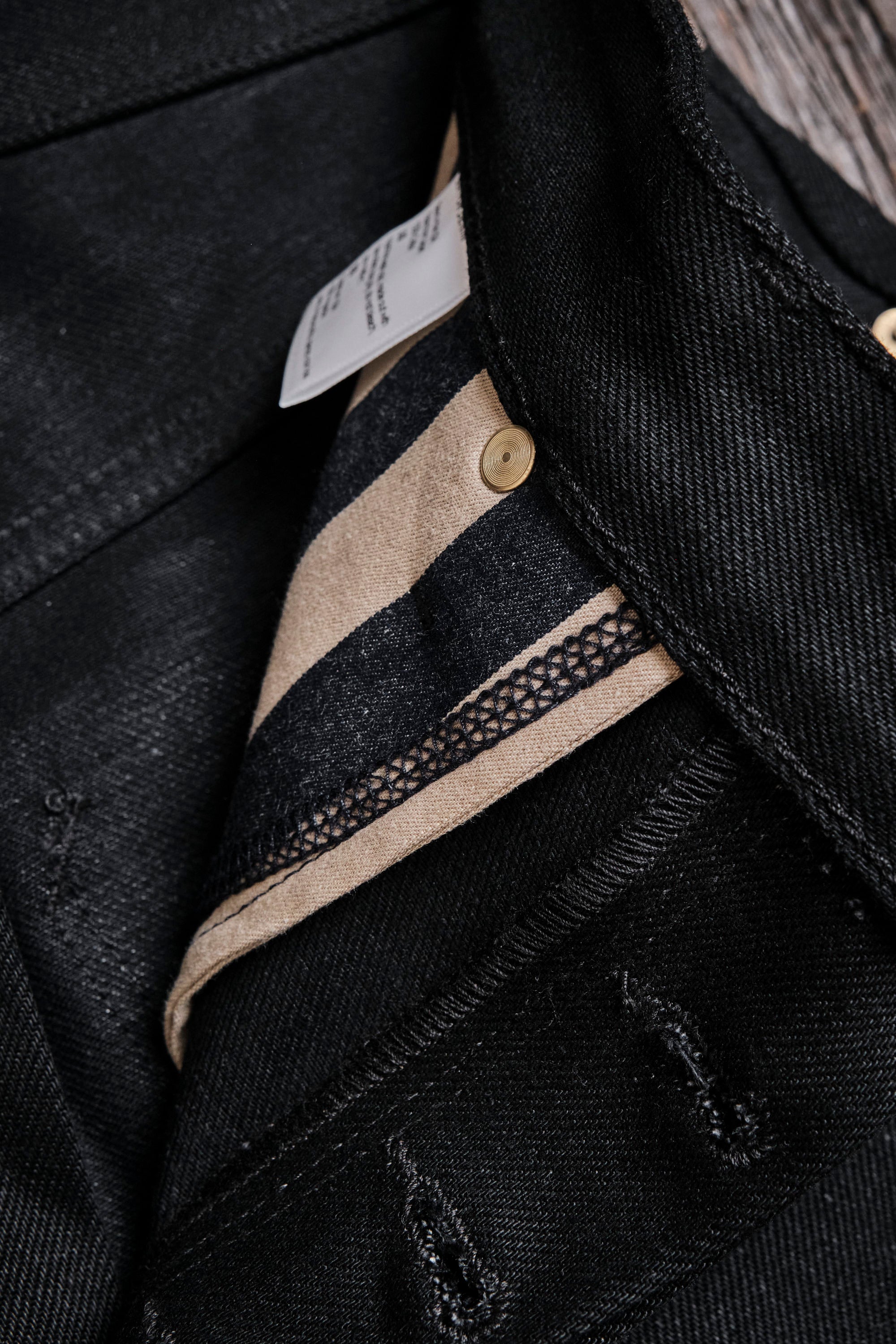Modesto 15.75 Ounce Black Denim