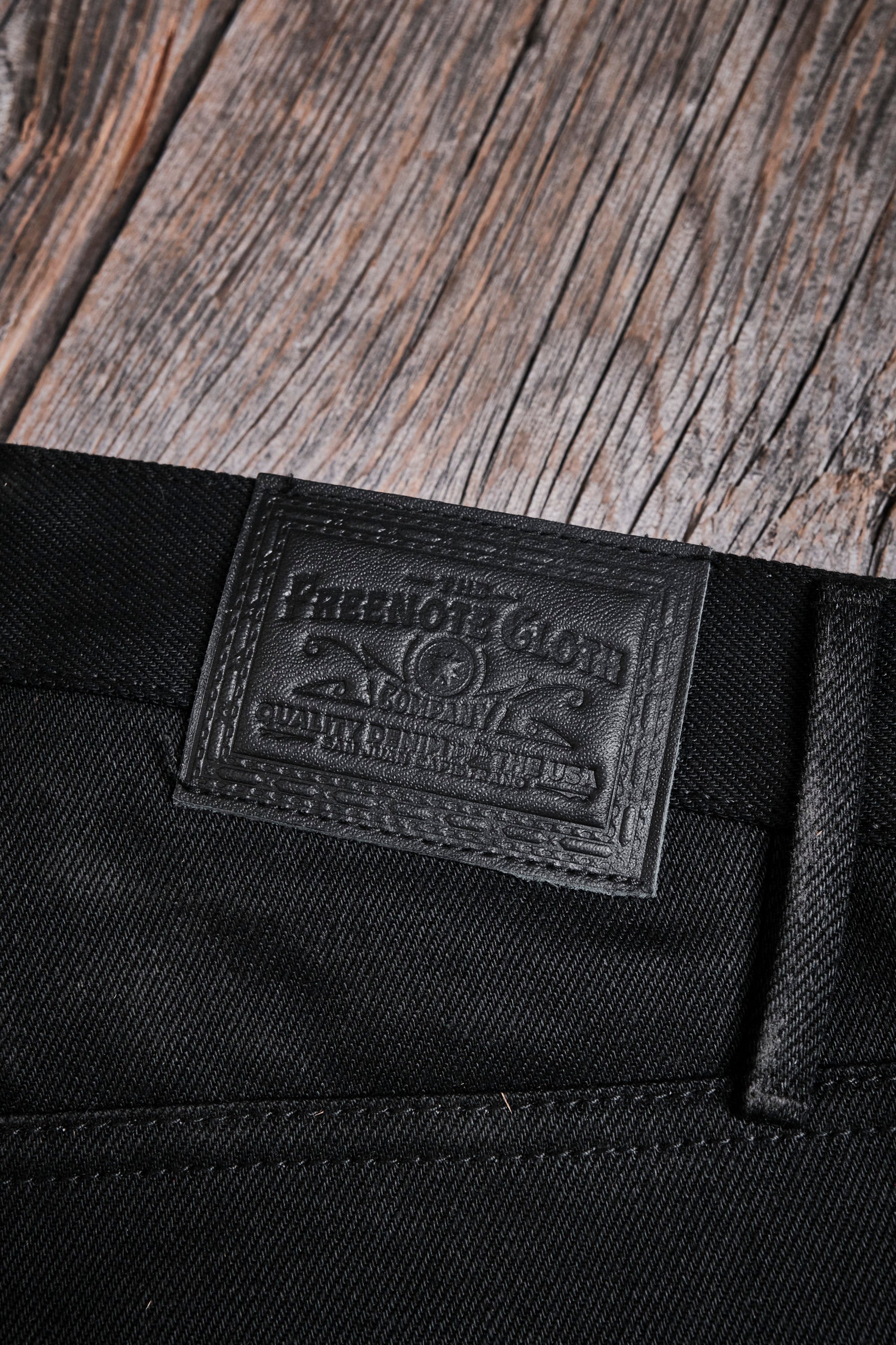 Modesto 15.75 Ounce Black Denim