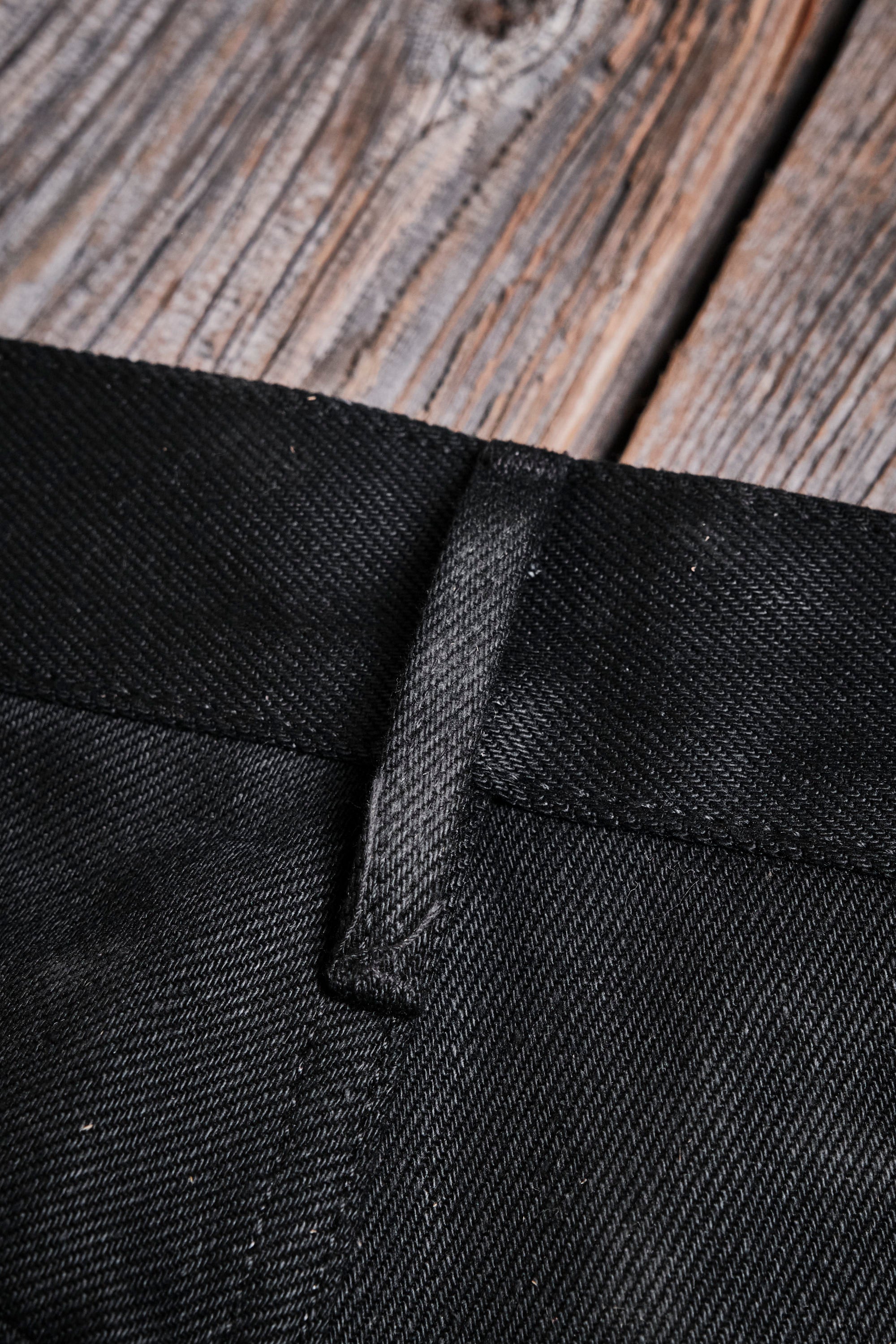 Modesto Straight | 15.75 Ounce Black Denim