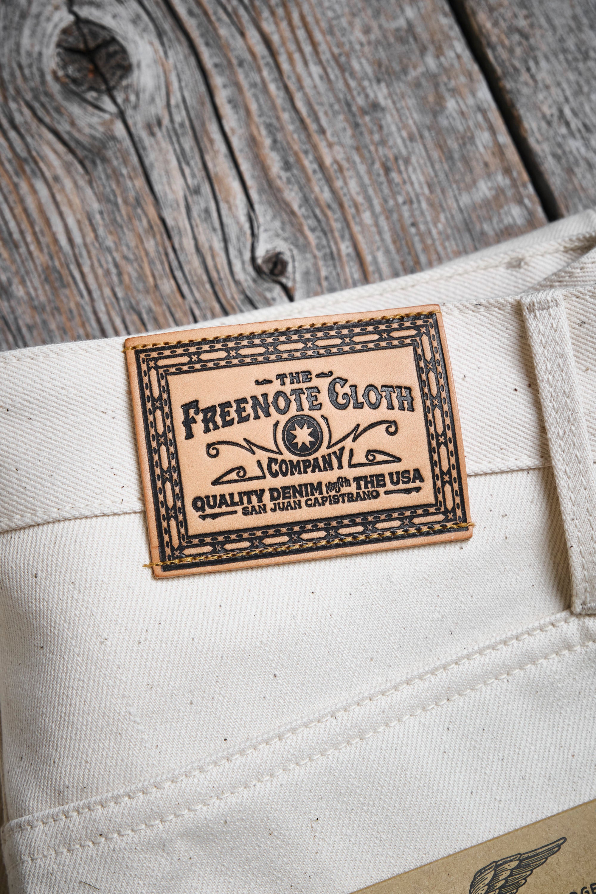 Modesto 14 Ounce Ecru Denim