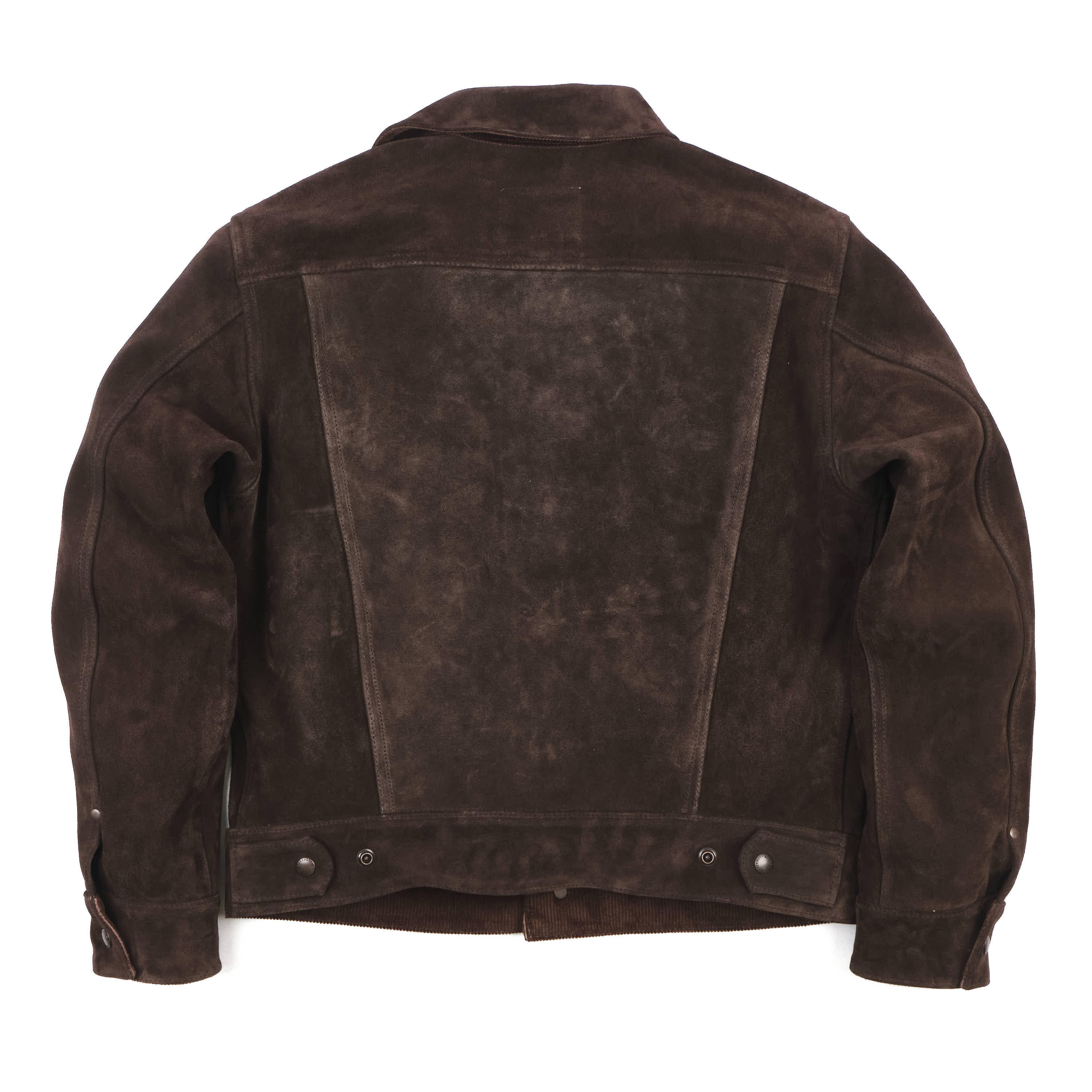 High Low | 1.4mm Chocolate Suede Jacket