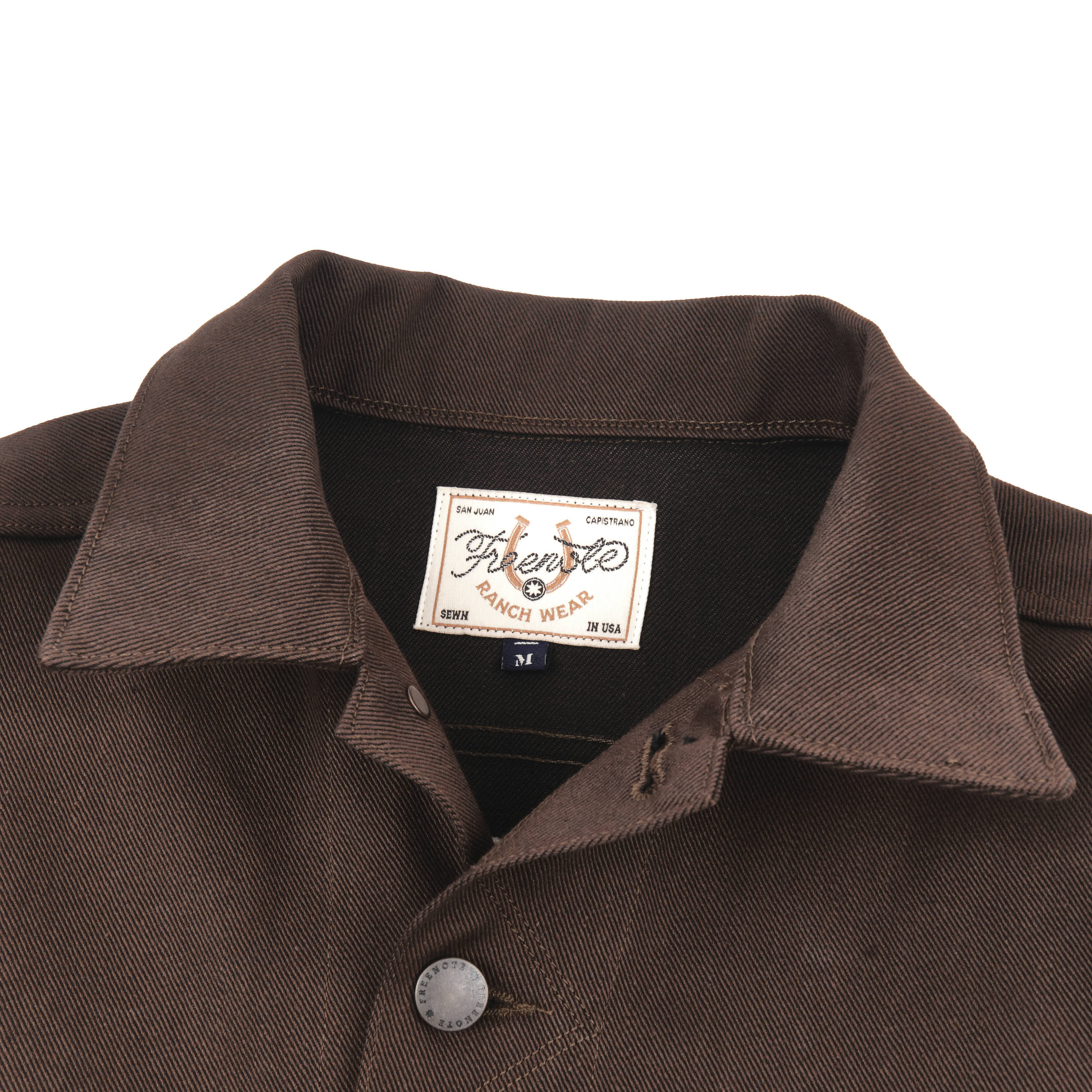 High Low | 15 Ounce Dark Brown Denim Jacket