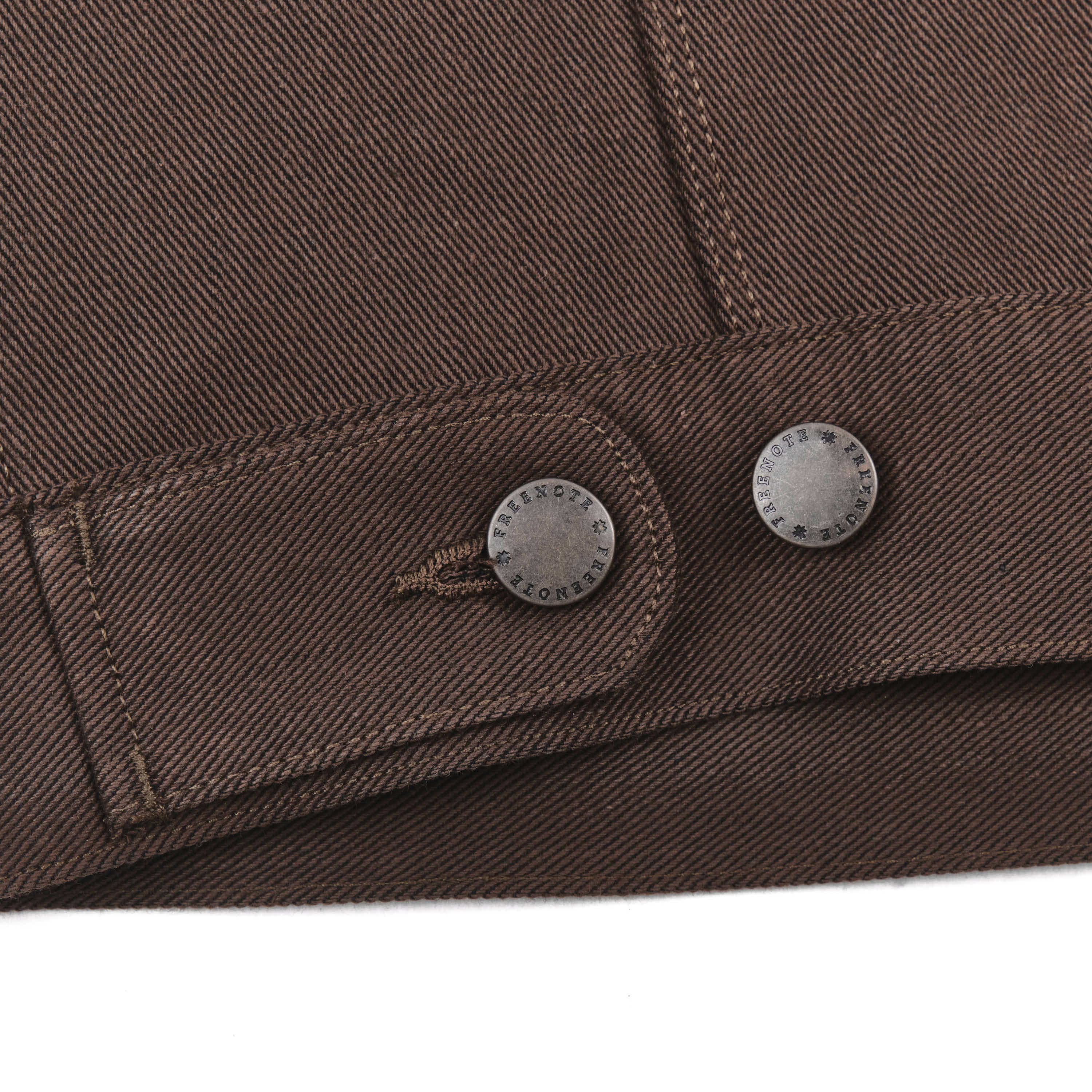 High Low | 15 Ounce Dark Brown Denim Jacket