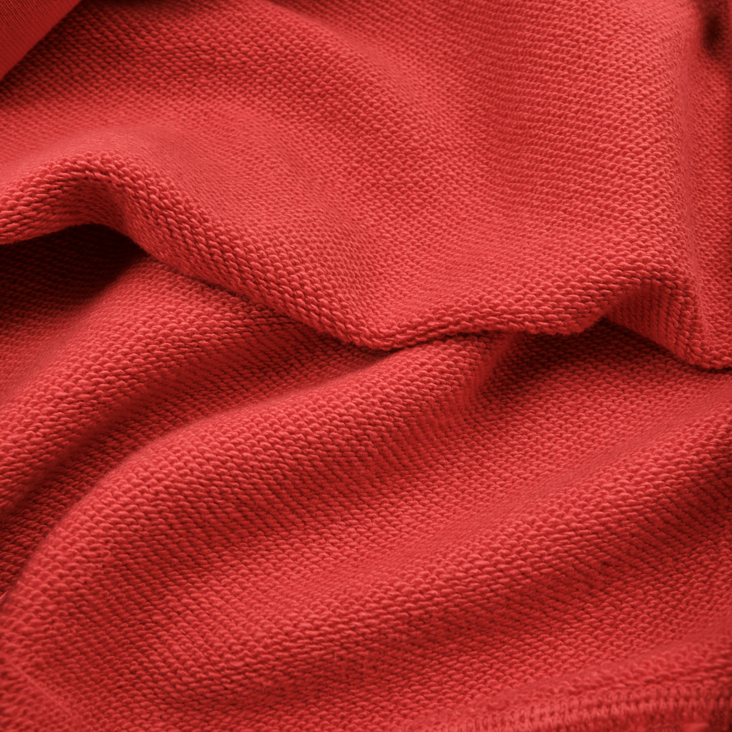 DECK SWEATSHIRT VINTAGE RED