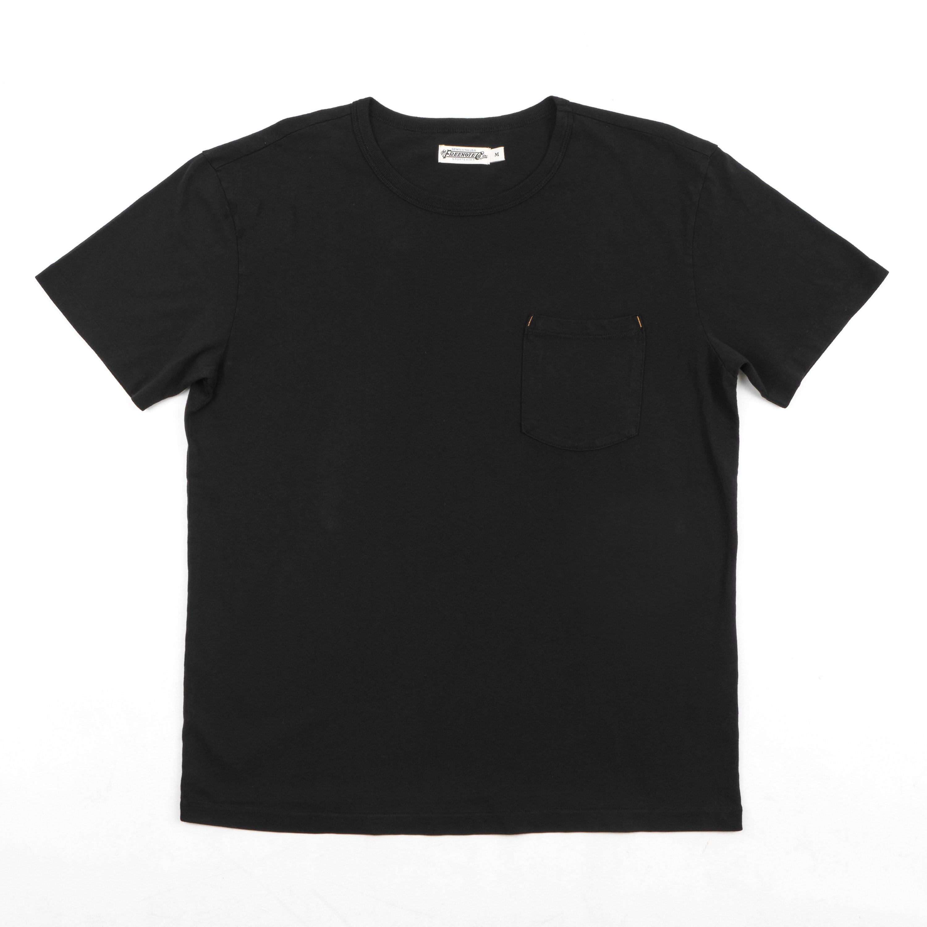 9 Ounce Pocket T-Shirt <span> Black </span>