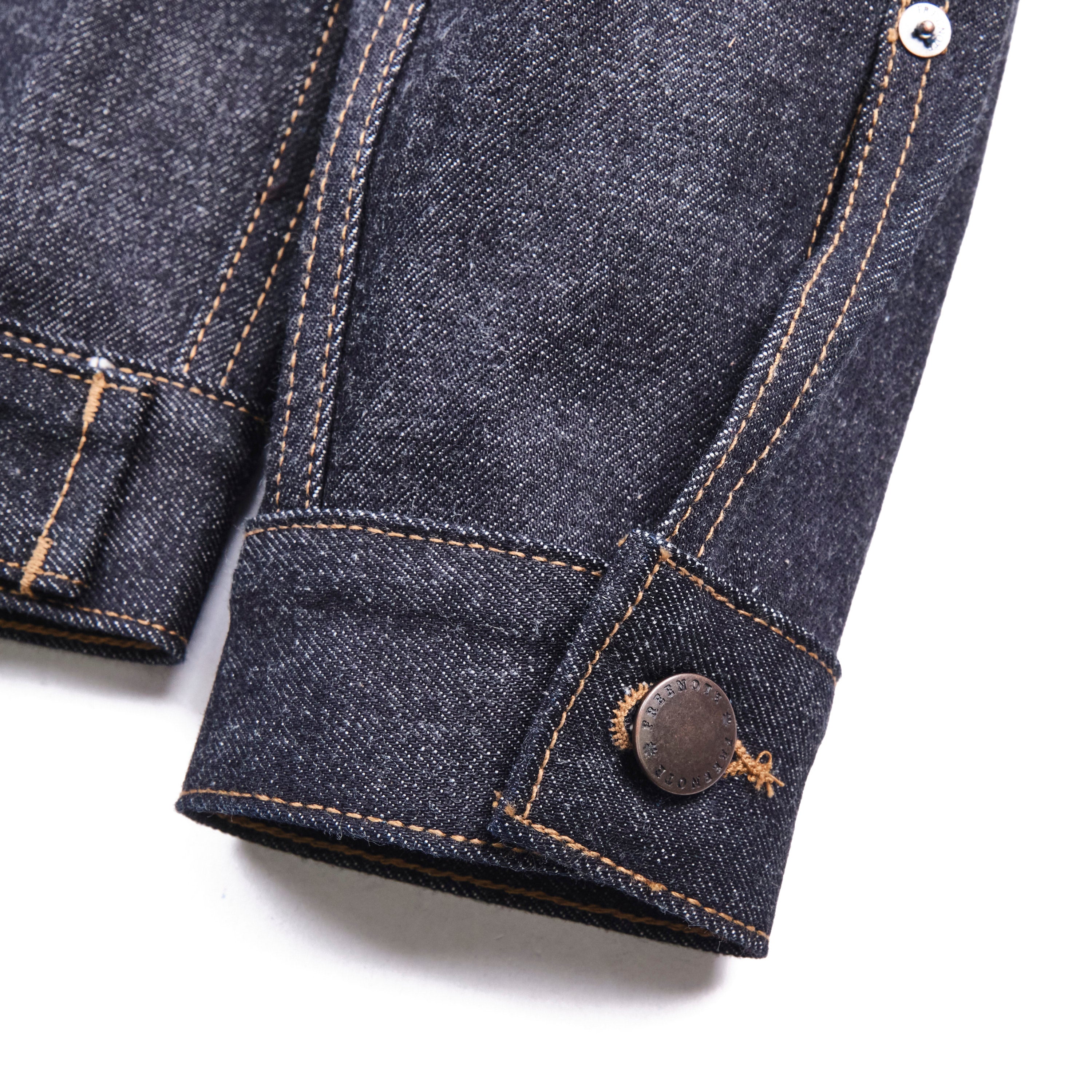 Classic Denim Jacket 15 Ounce Unsinged Denim