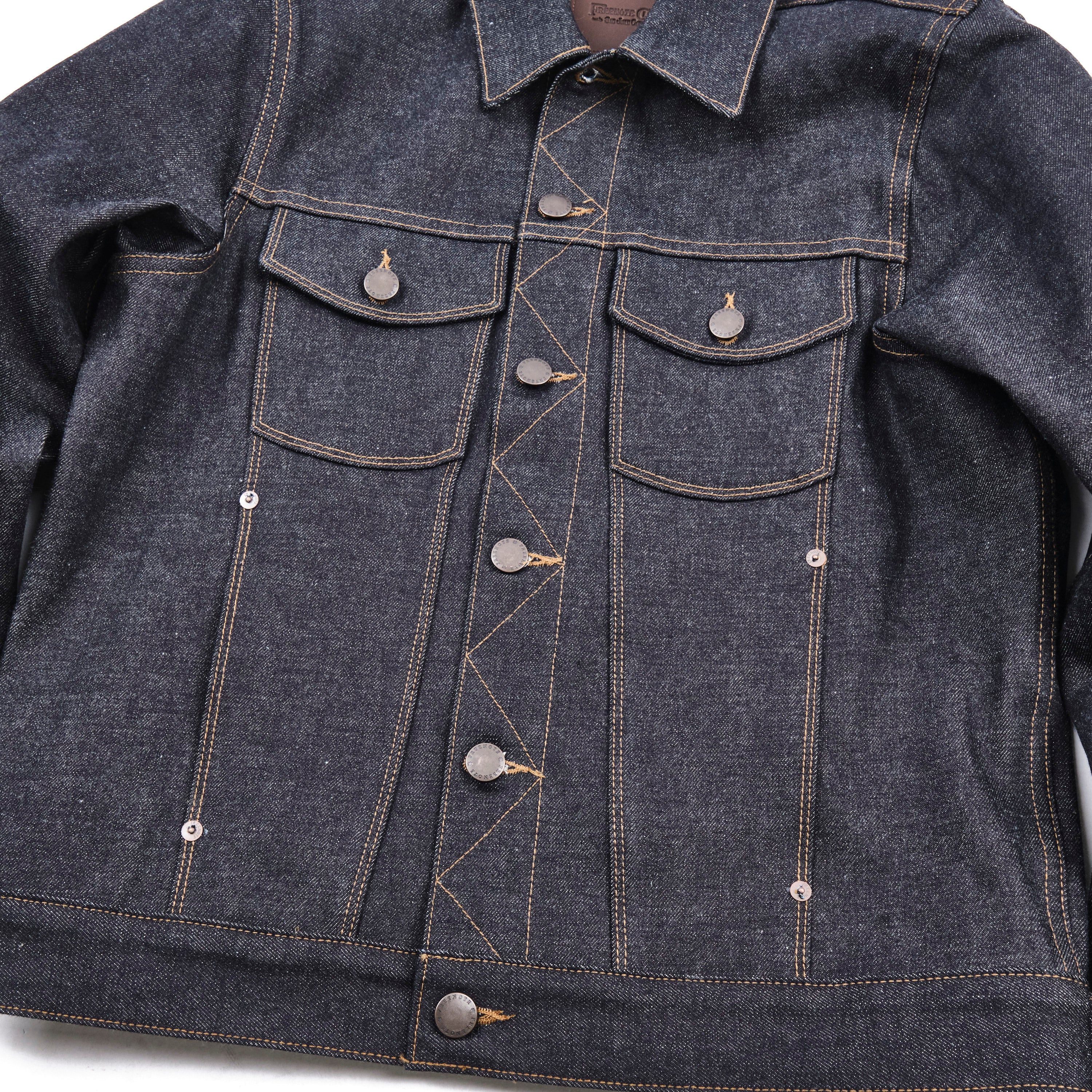 Classic Denim Jacket 15 Ounce Unsinged Denim