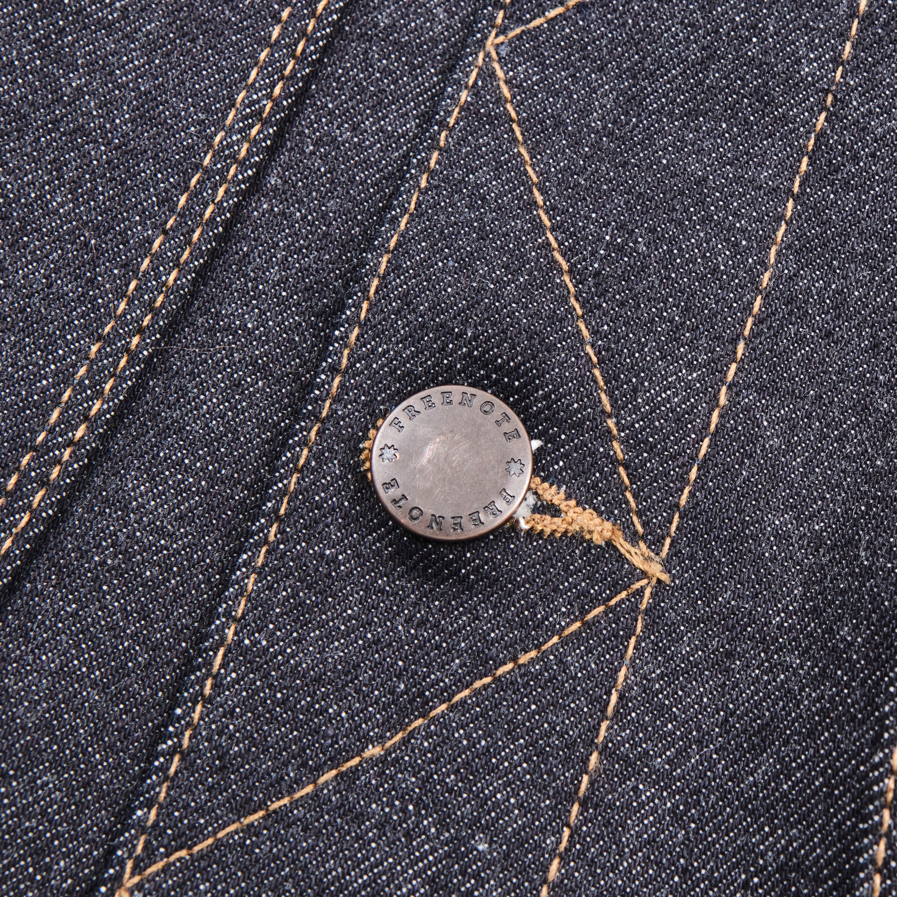 Classic Denim Jacket 15 Ounce Unsinged Denim