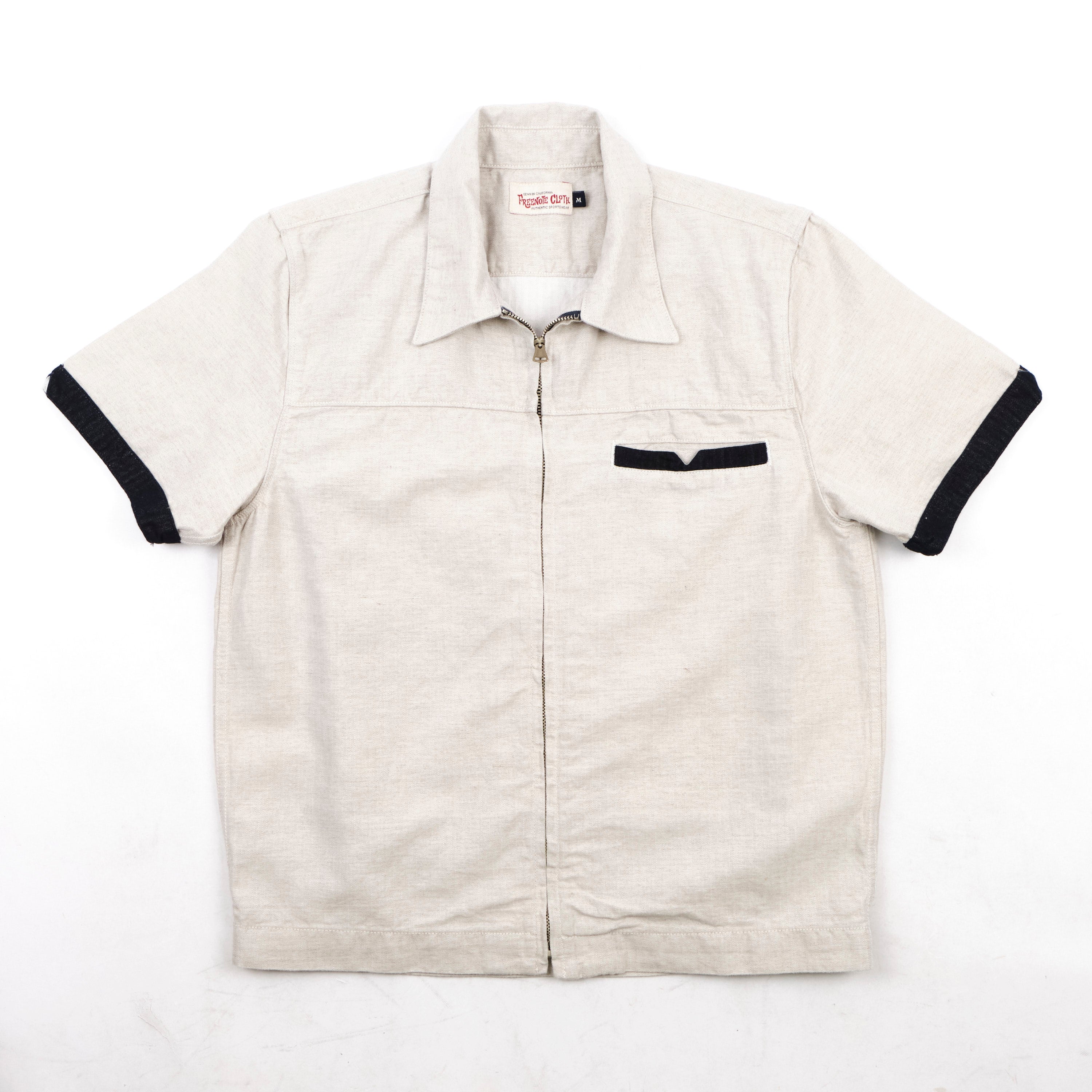 Yorba White Herringbone