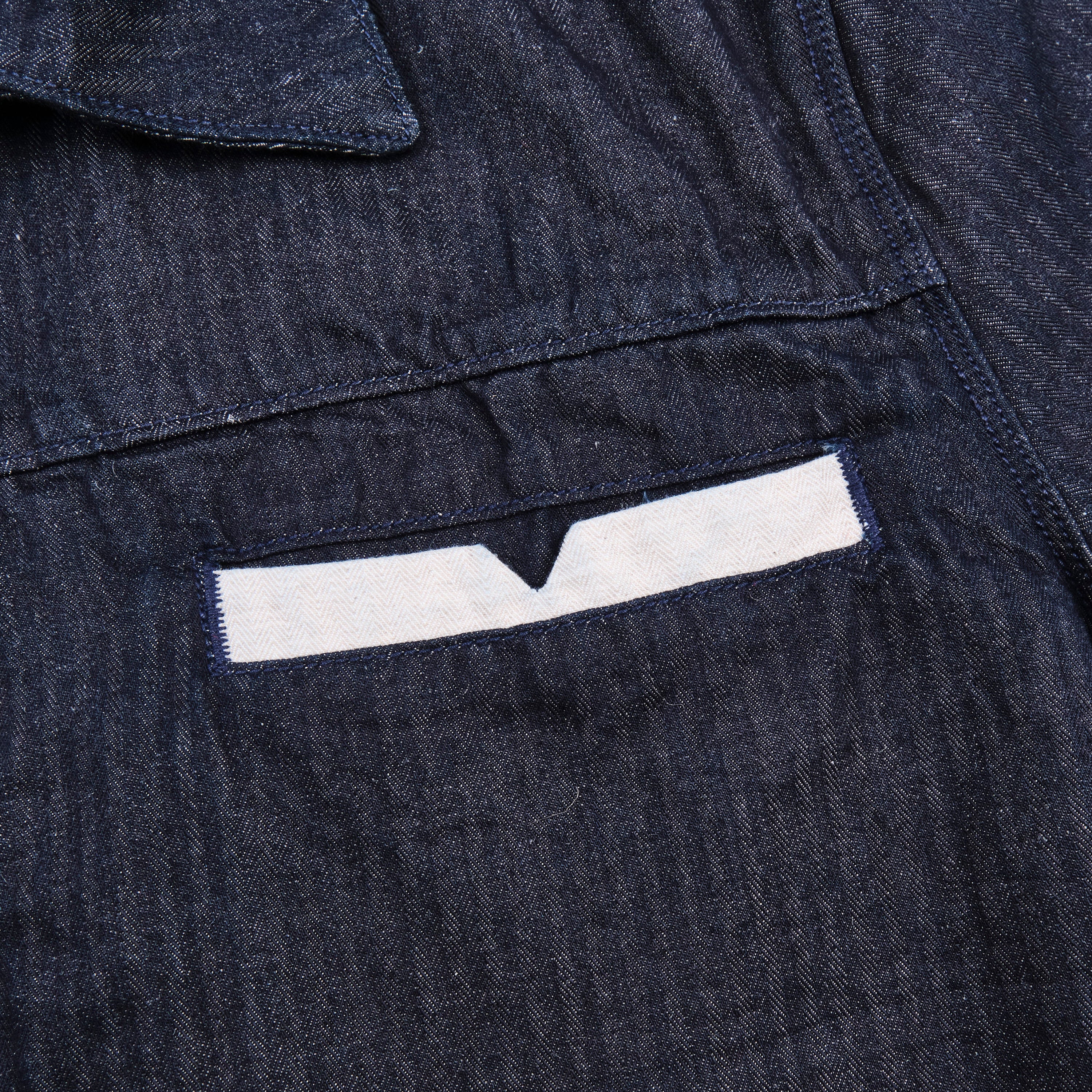 Yorba Navy Herringbone