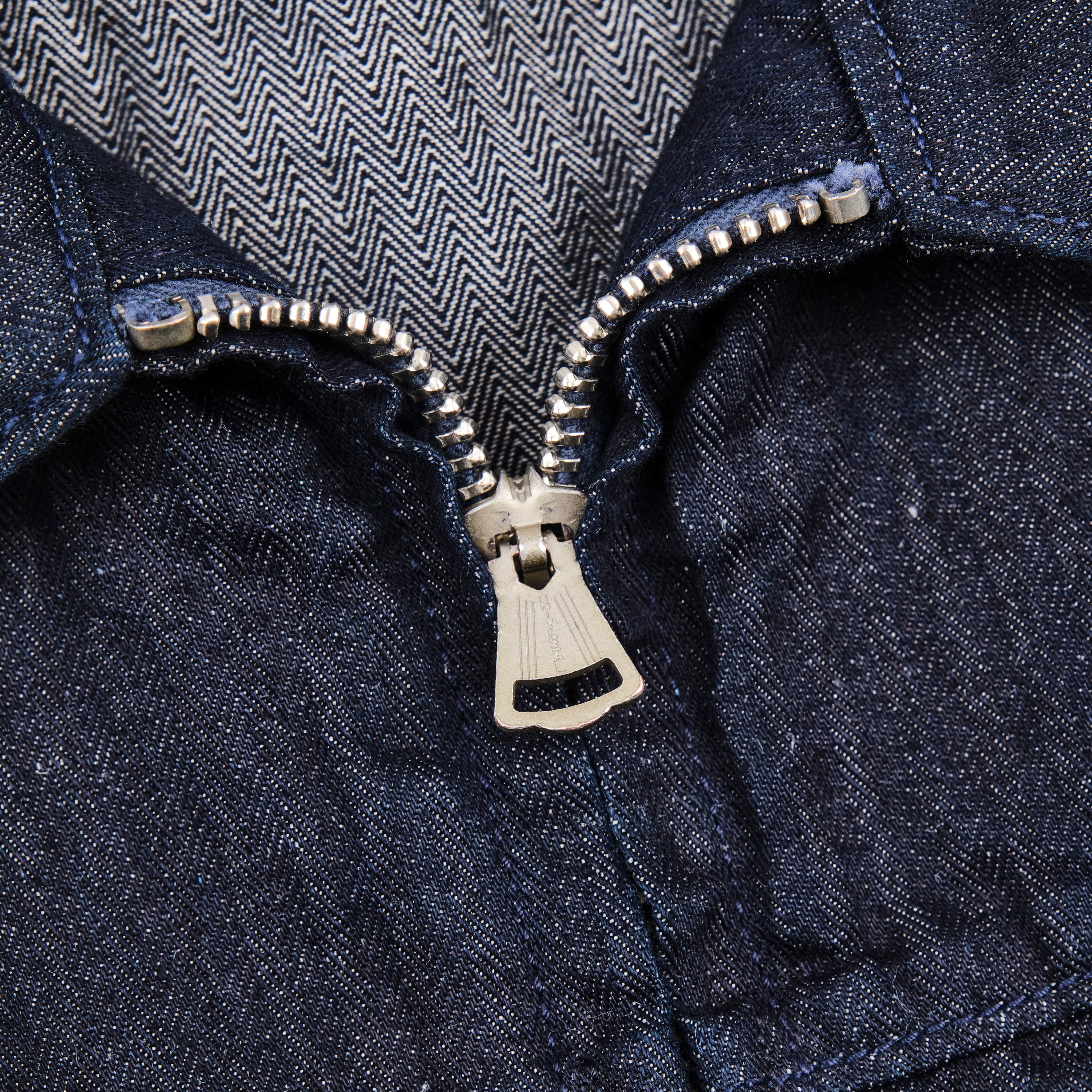 Yorba Navy Herringbone