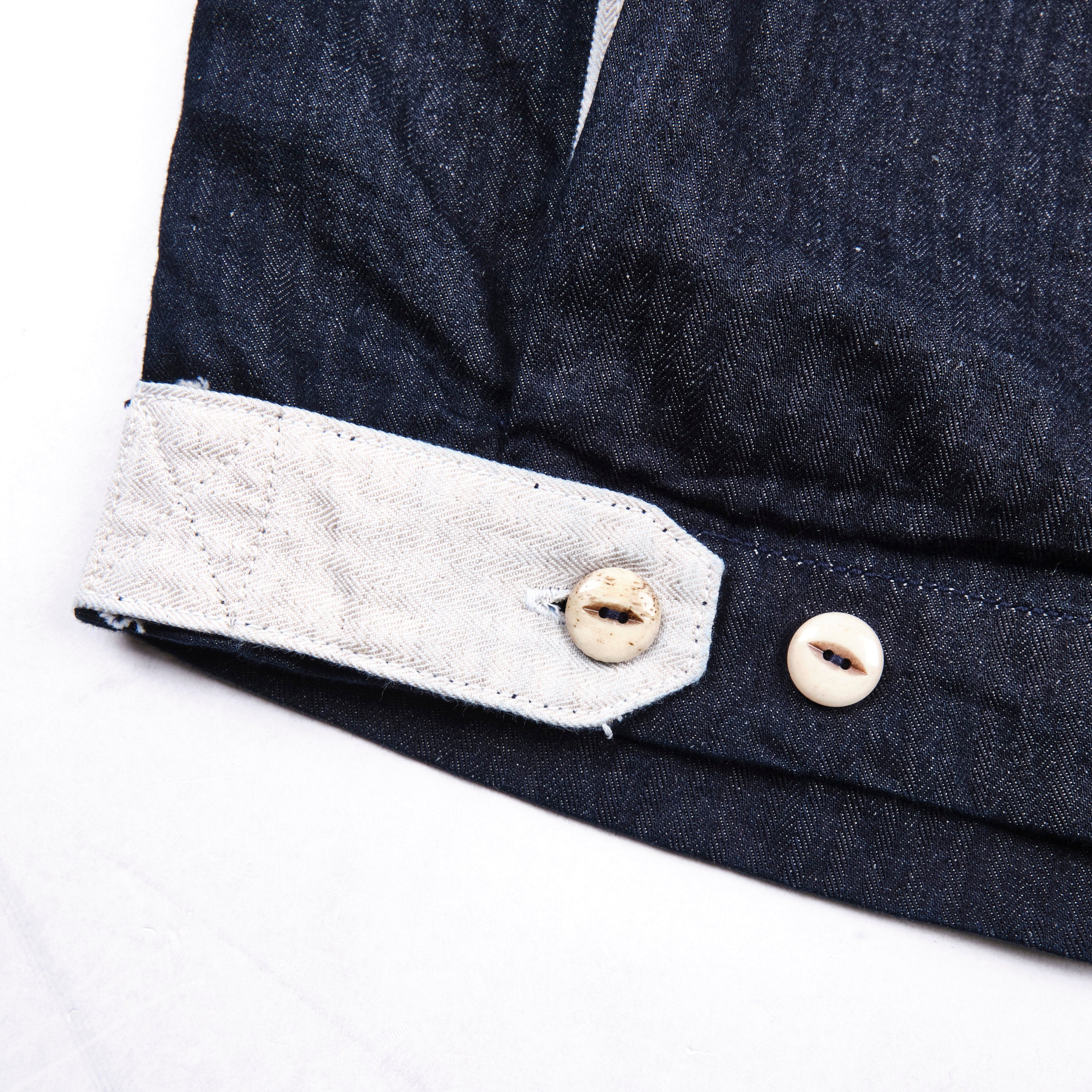 Yorba Navy Herringbone