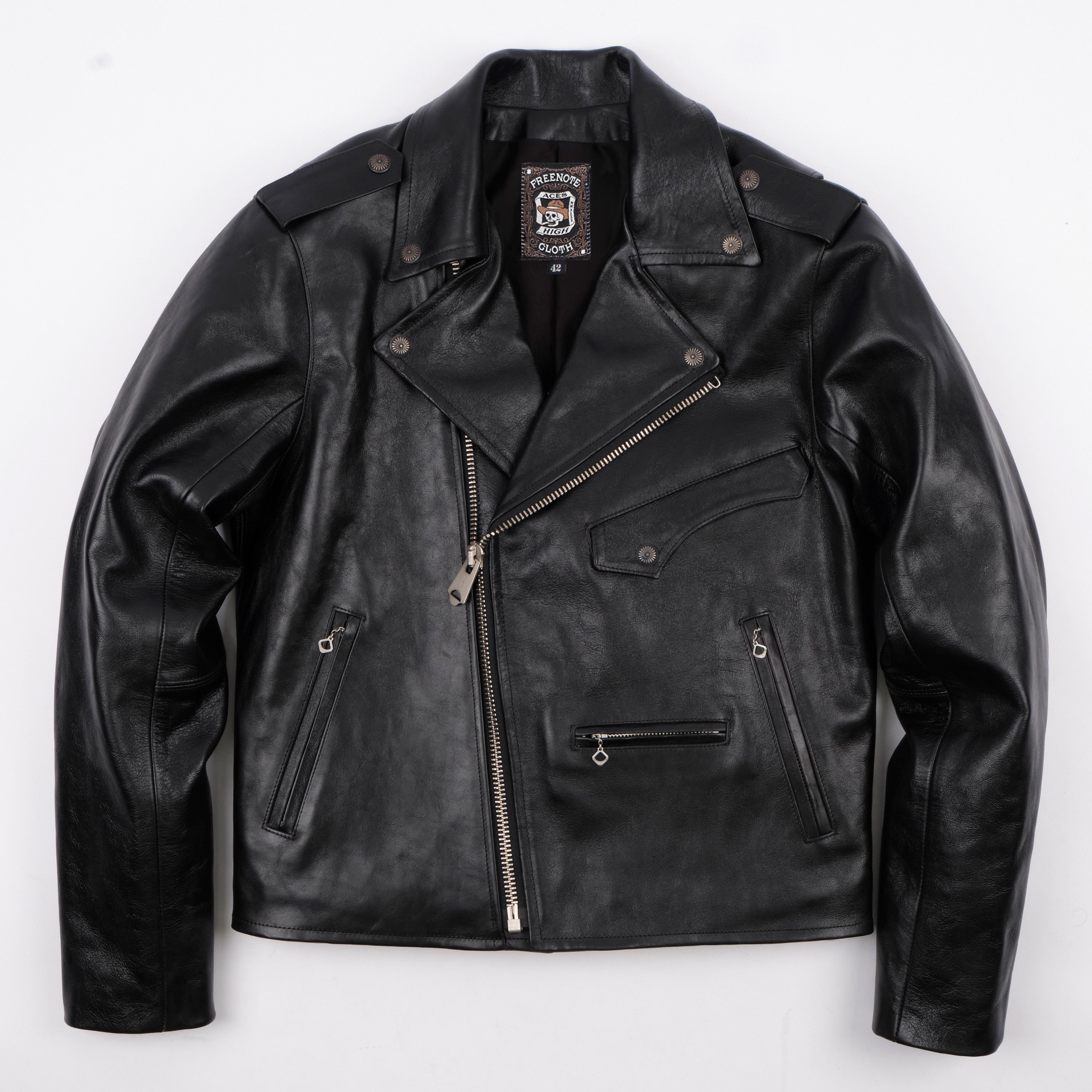 Mooch Moto Jacket | Black Horsehide