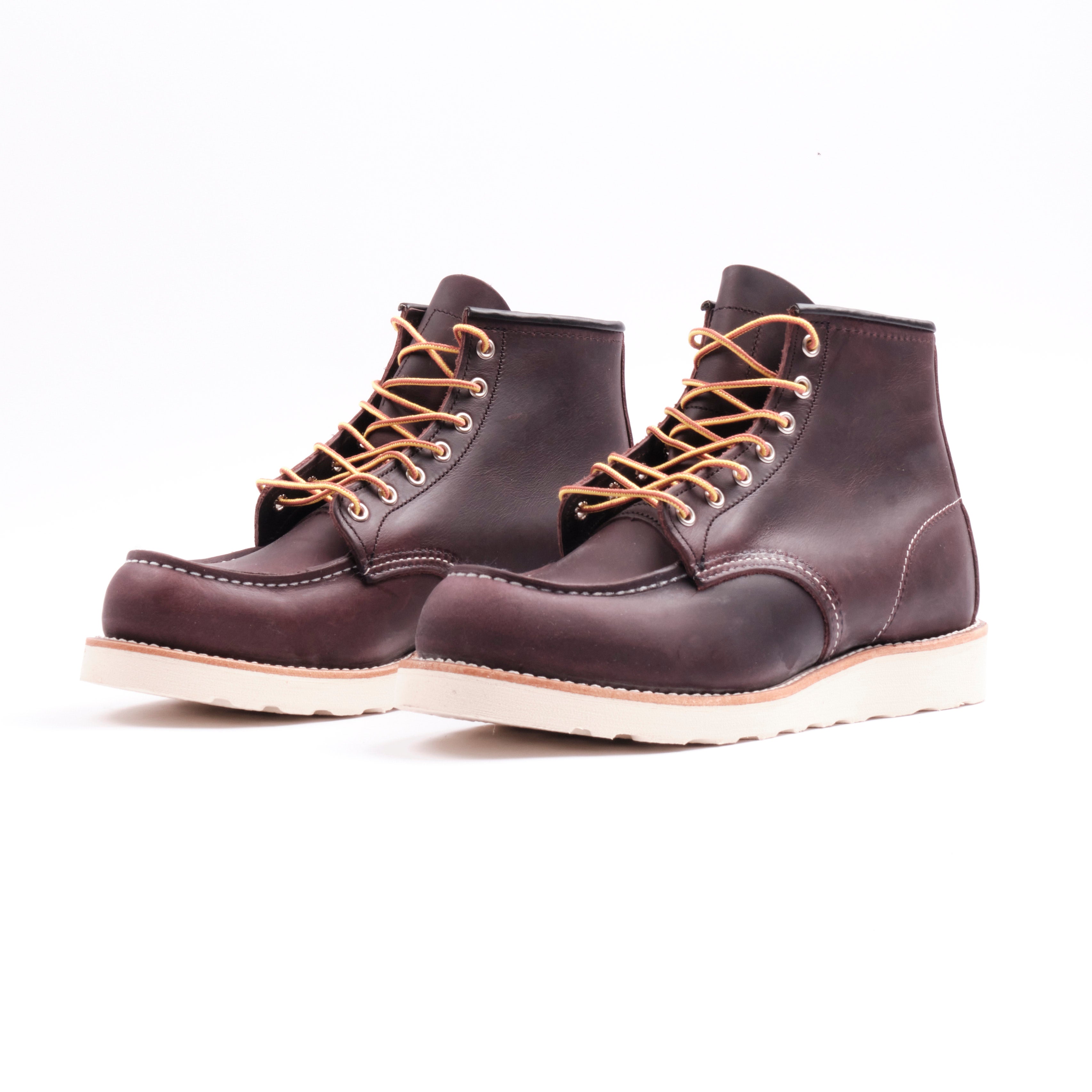 Red Wing Heritage 6" Classic Moc Toe - Black Cherry Excalibur Leather 8847