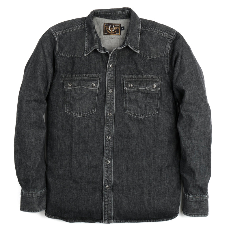 Modern Western <span> 11 Ounce Black Stone Washed Denim </span>