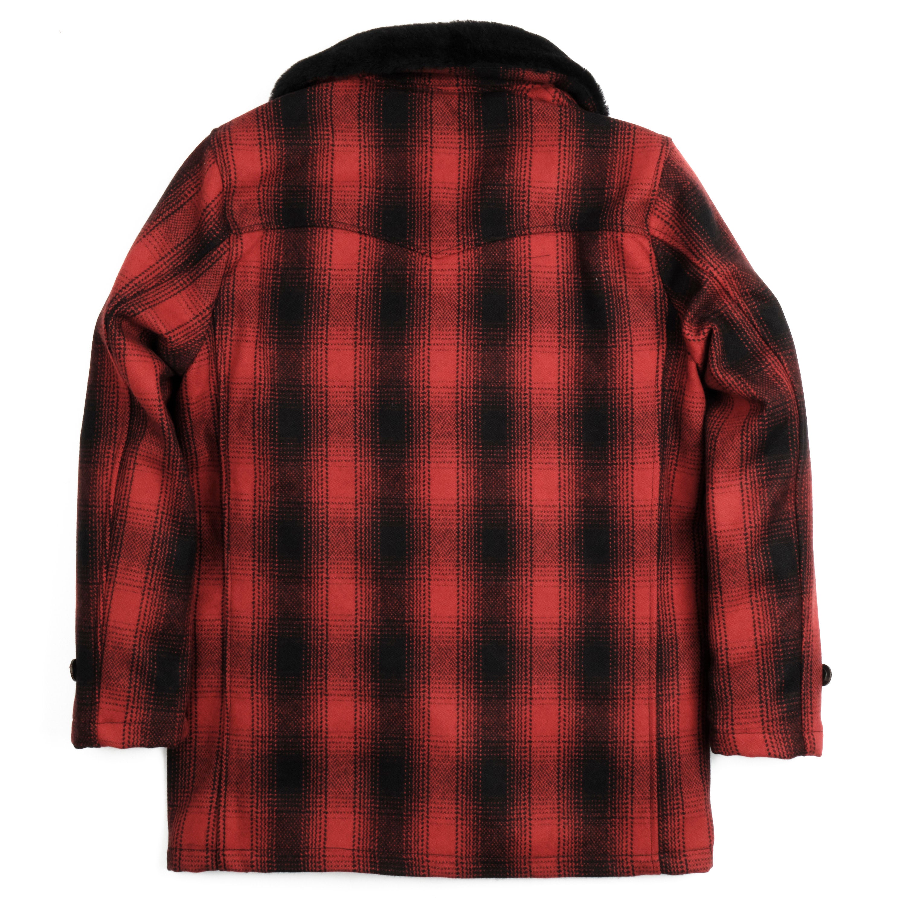 Topman red store coat