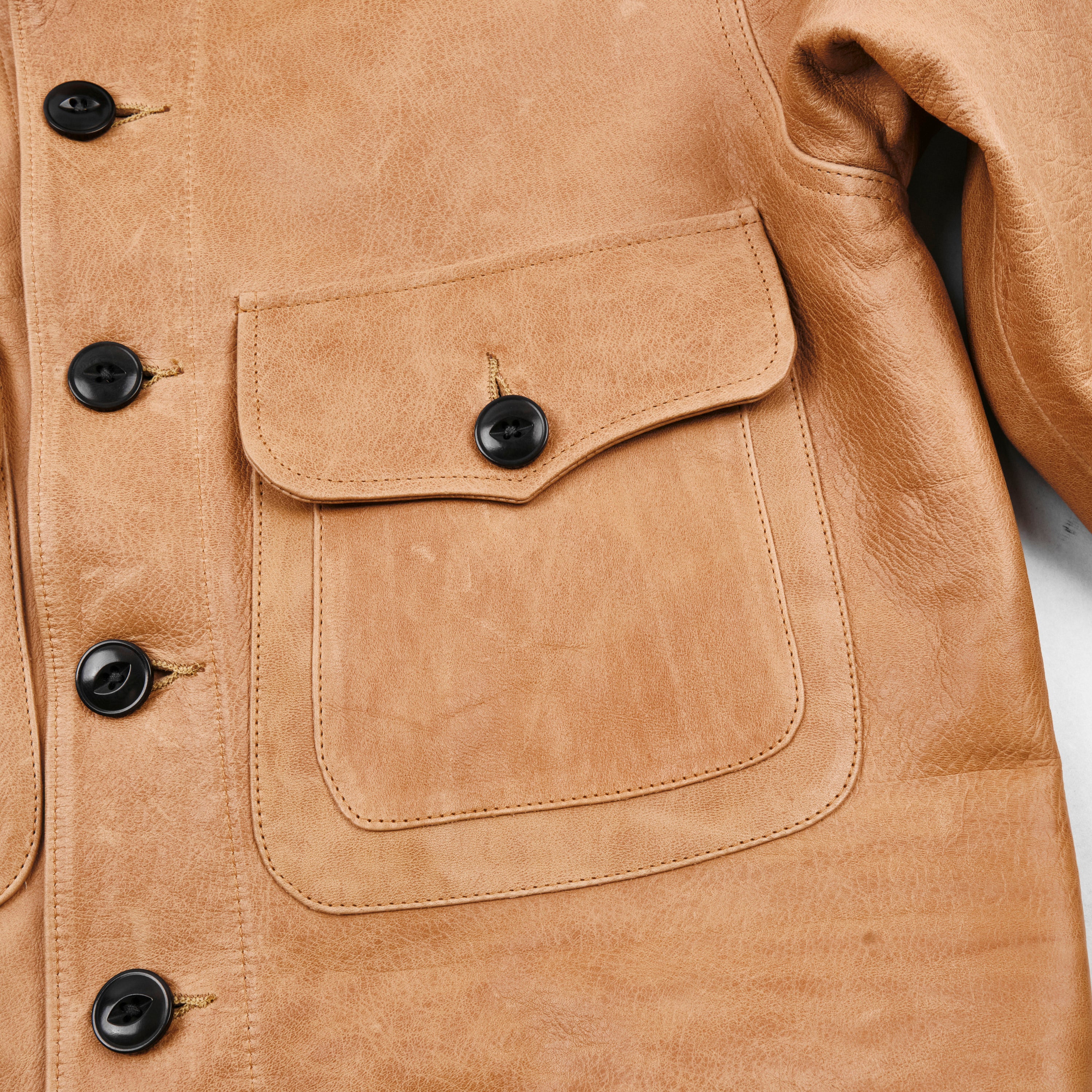 Grafton Jacket Tan Horsehide