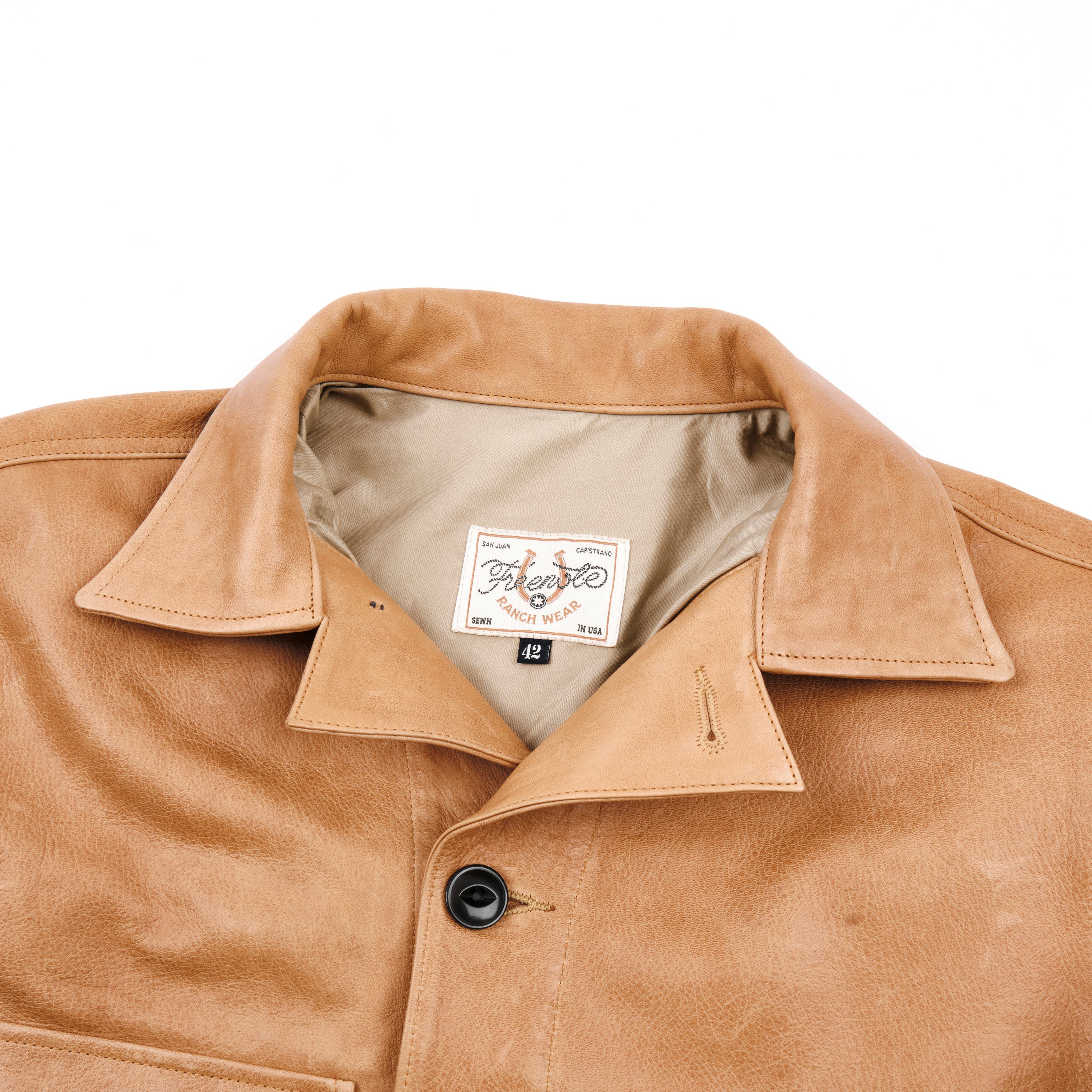 Grafton Jacket Tan Horsehide
