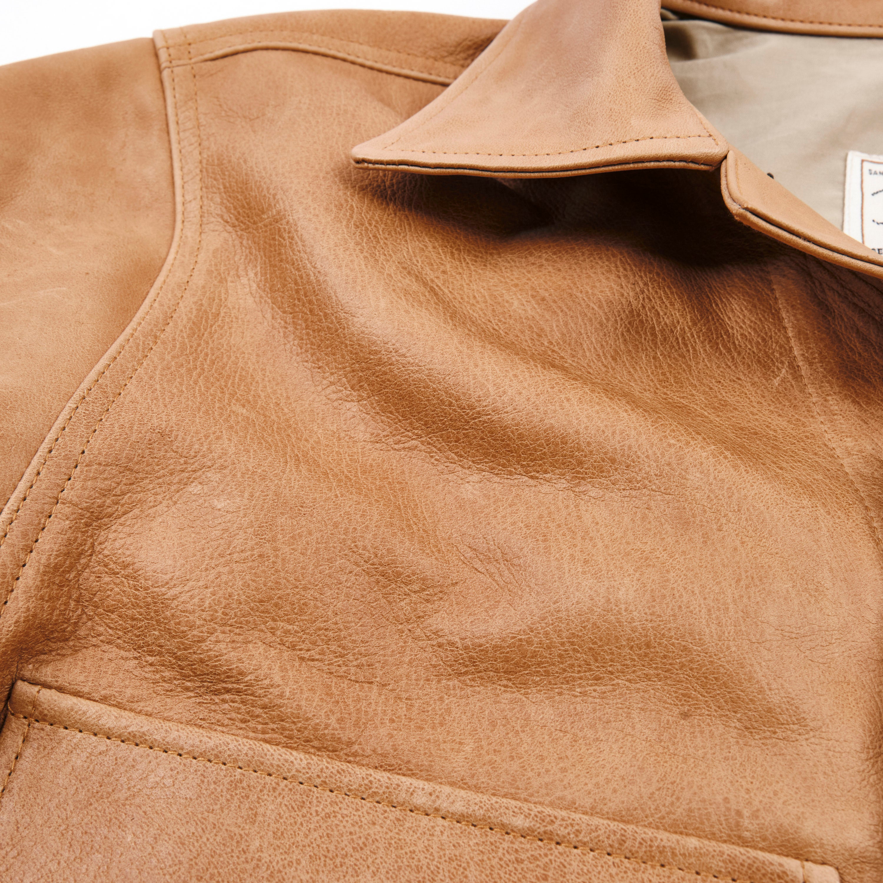 Grafton Jacket Tan Horsehide