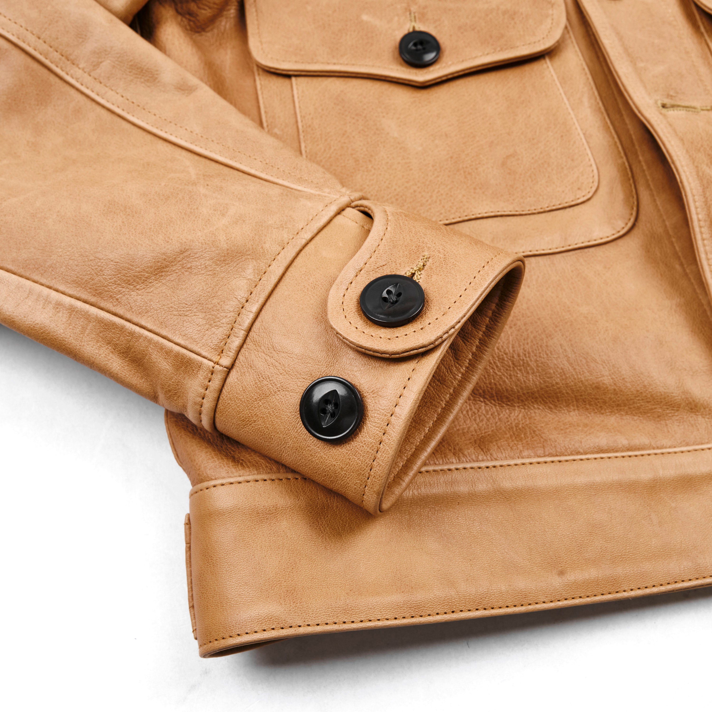 Grafton Jacket Tan Horsehide