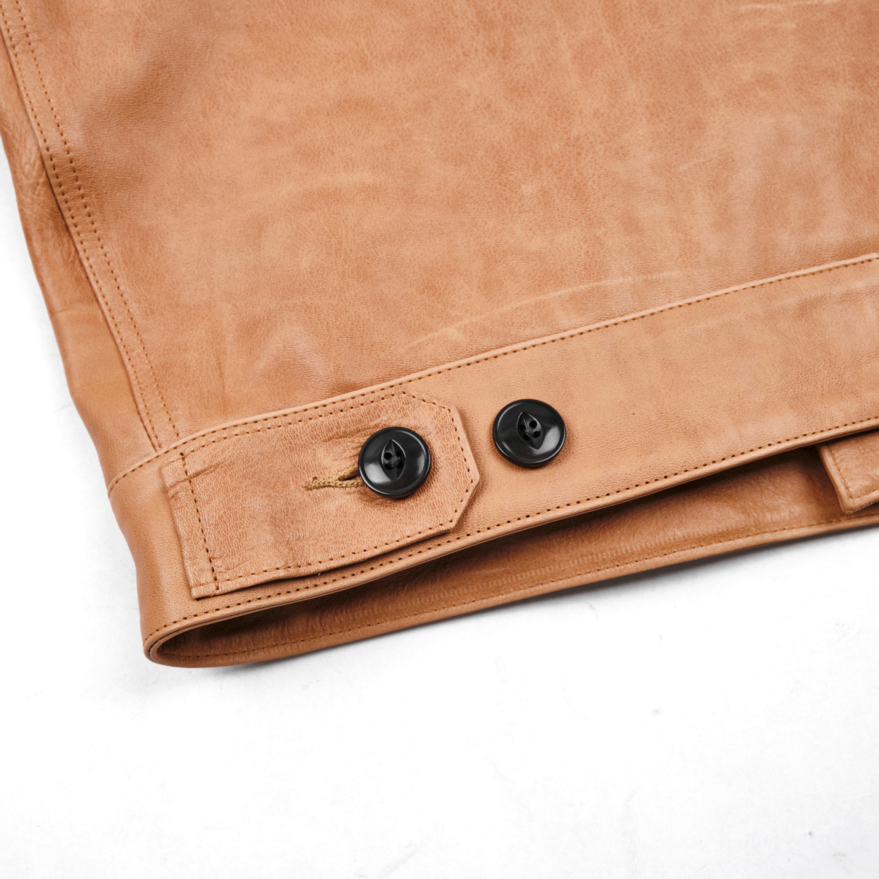 Grafton Jacket Tan Horsehide