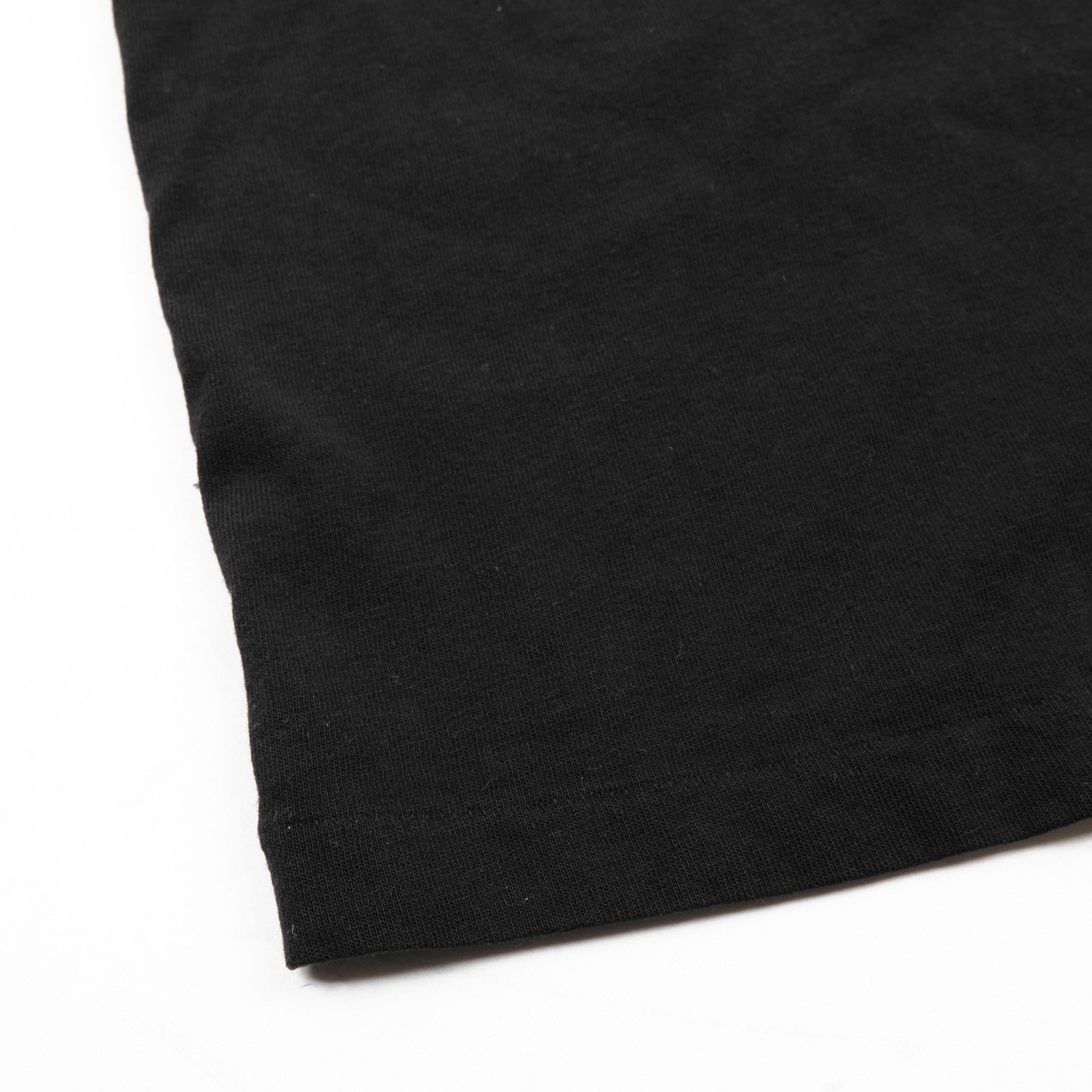 9 Ounce Pocketless T-Shirt Black